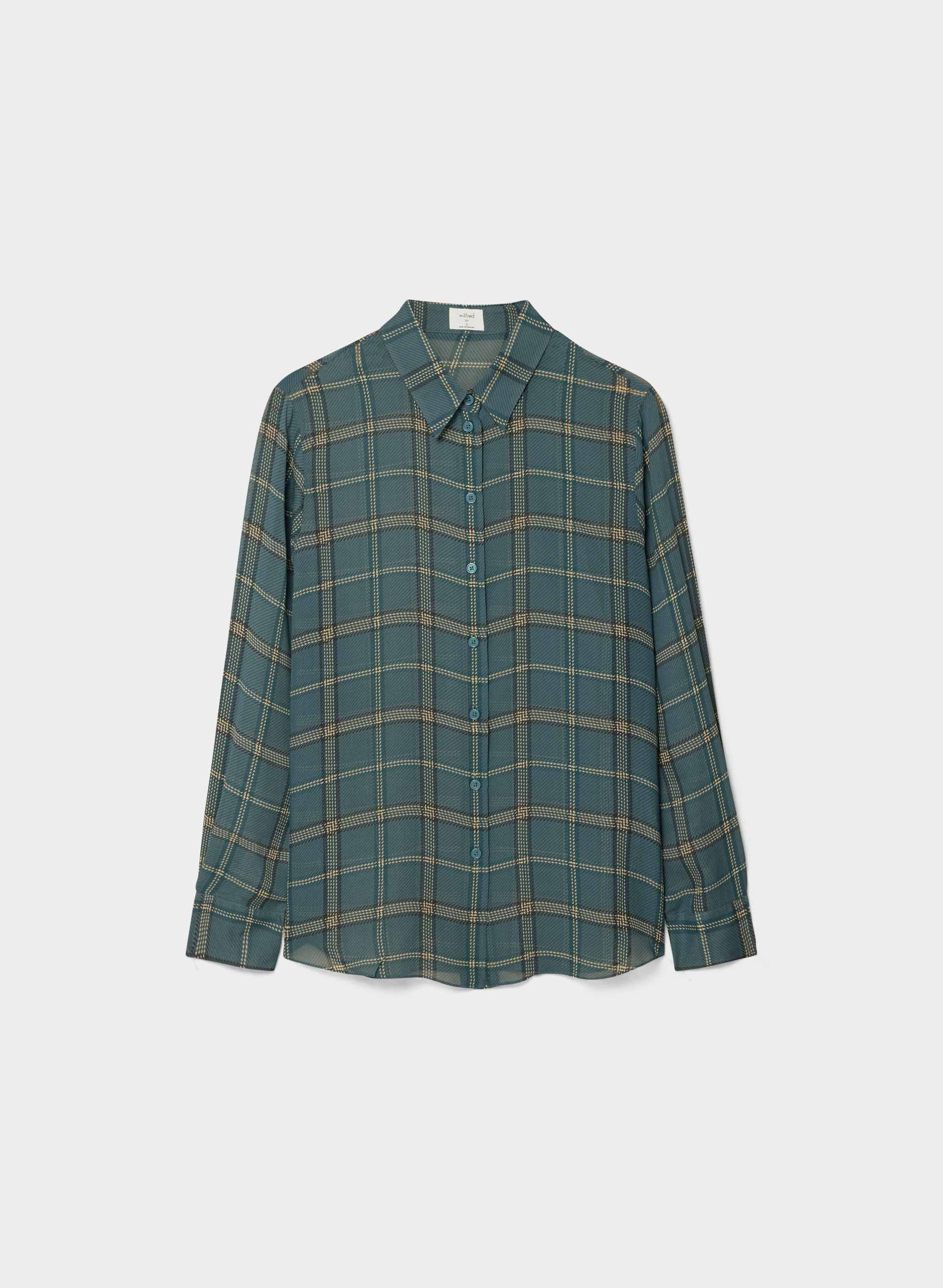 BAKER SILK SHIRT | Aritzia