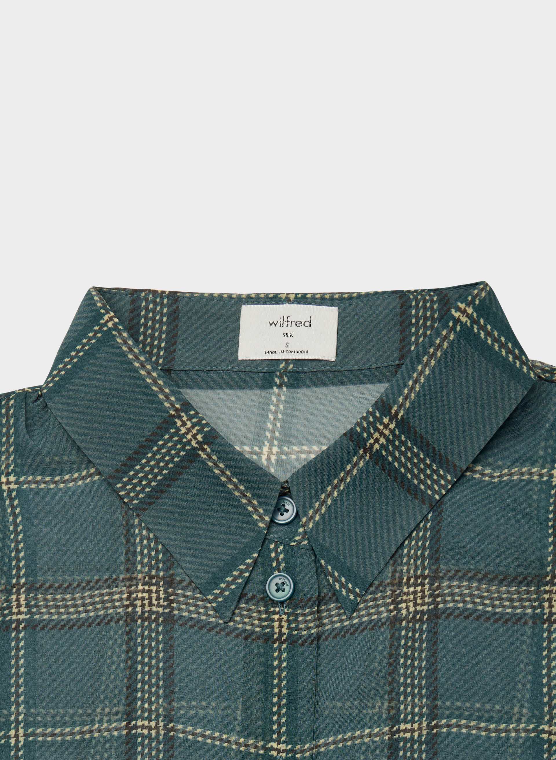 BAKER SILK SHIRT | Aritzia