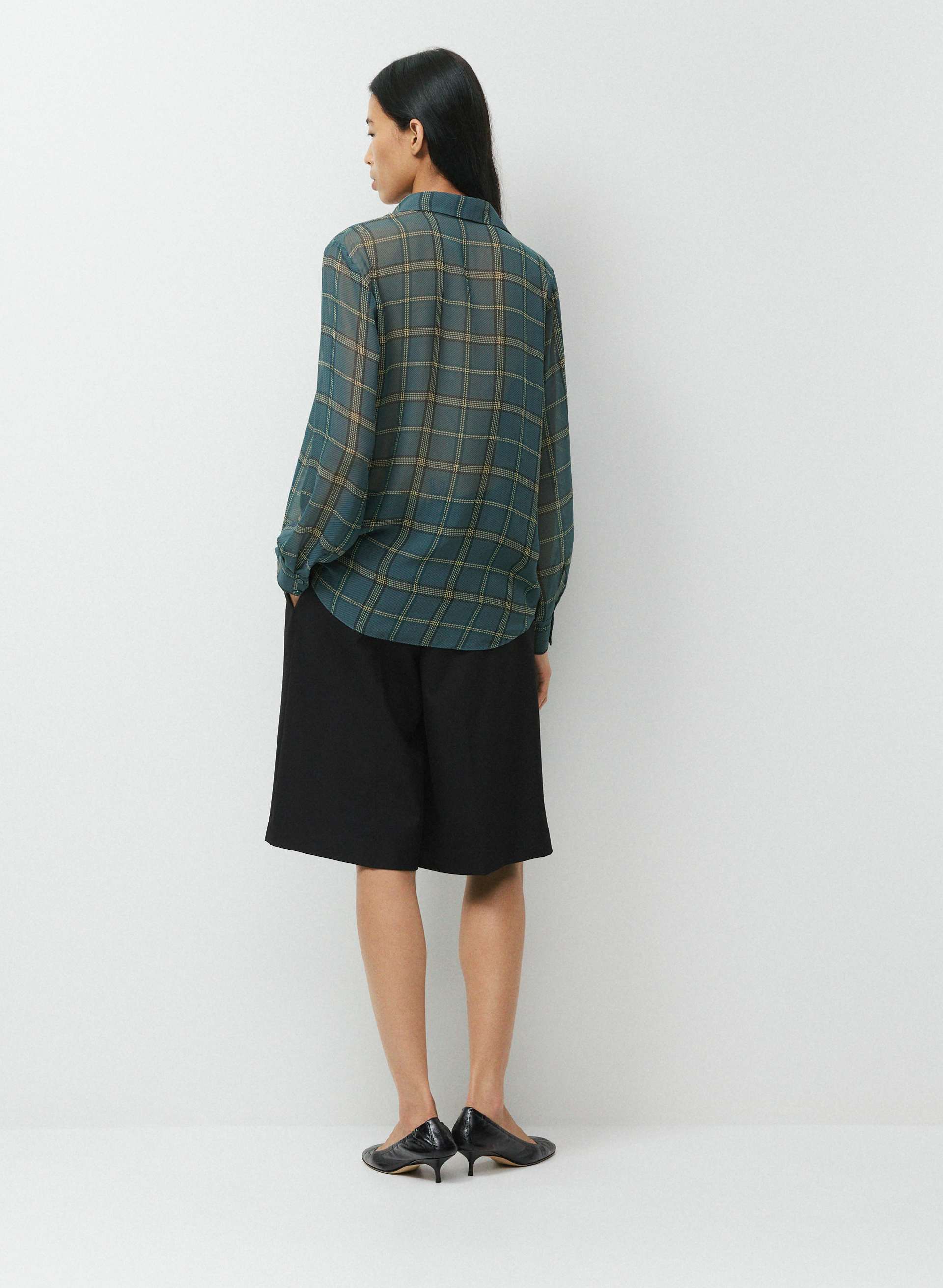 BAKER SILK SHIRT | Aritzia