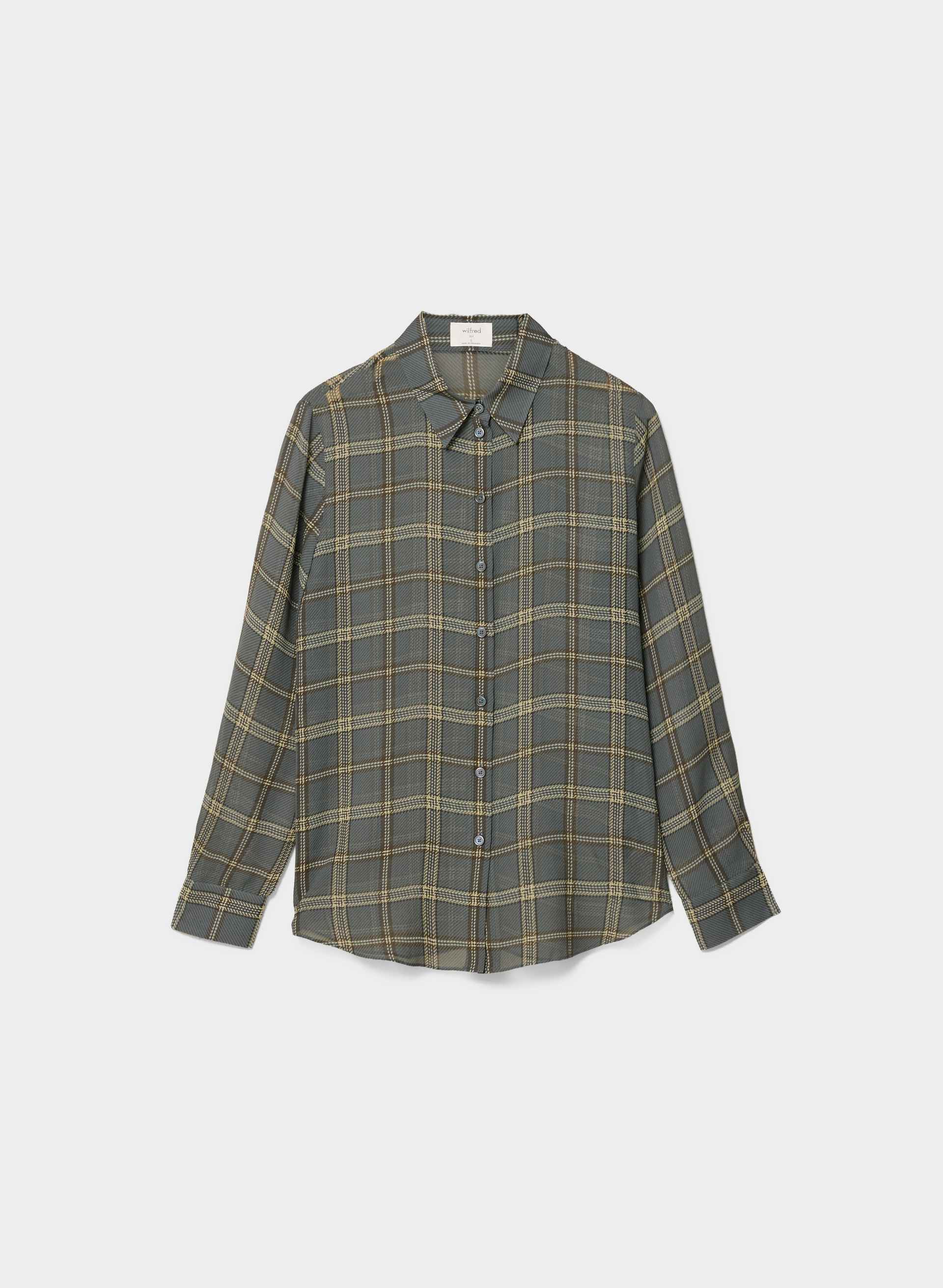 BAKER SILK SHIRT | Aritzia