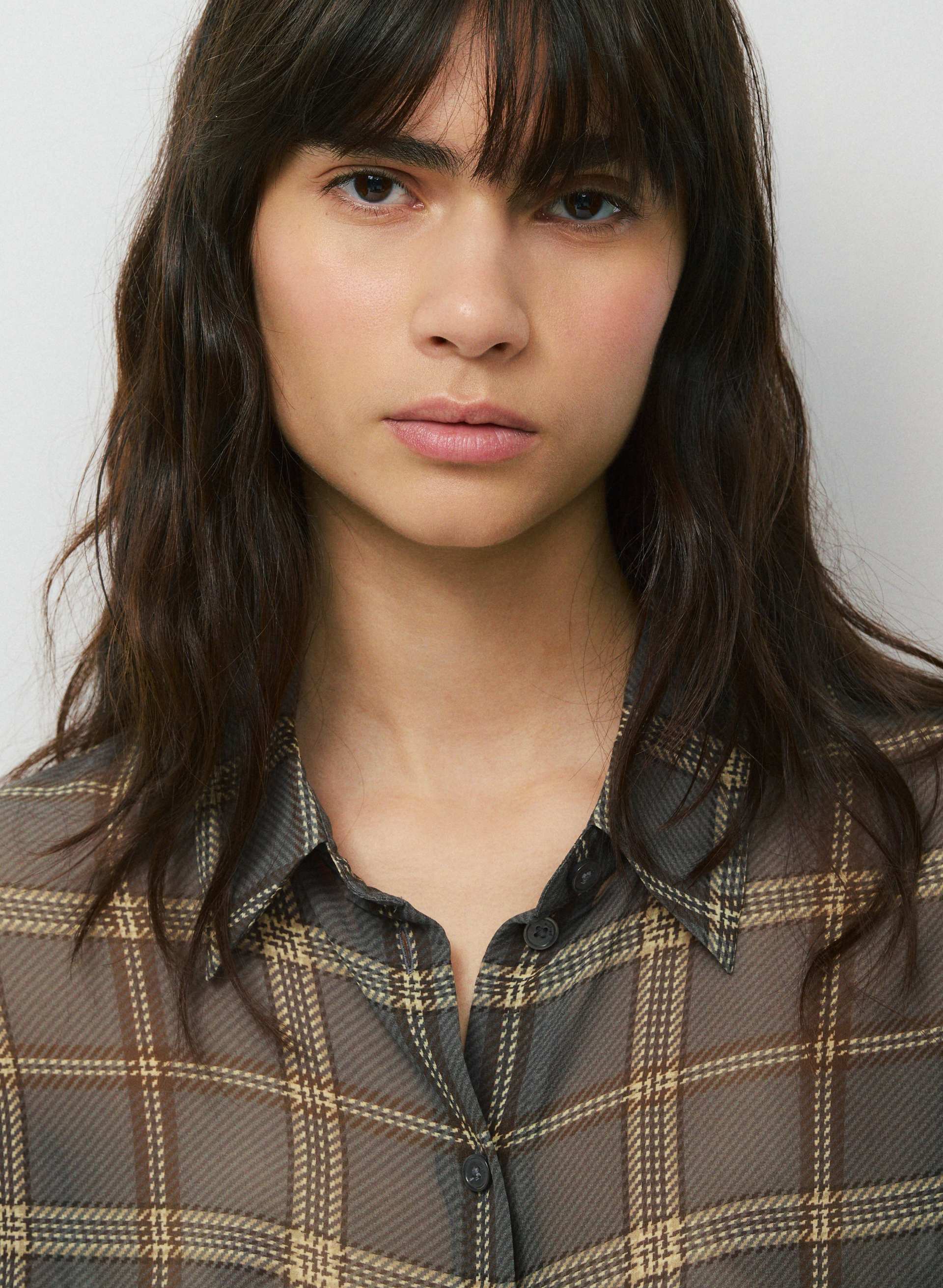 BAKER SILK SHIRT | Aritzia