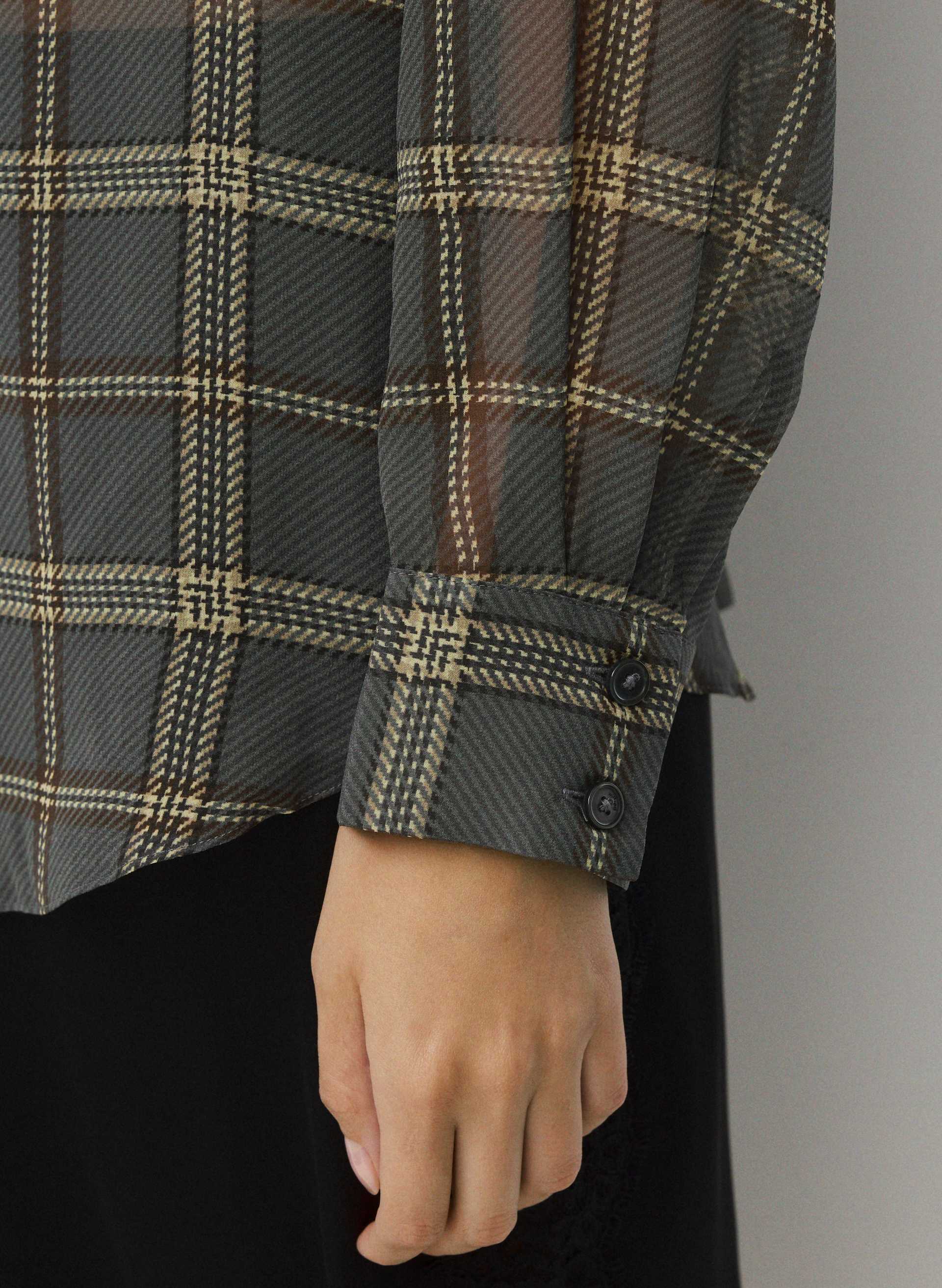 BAKER SILK SHIRT | Aritzia