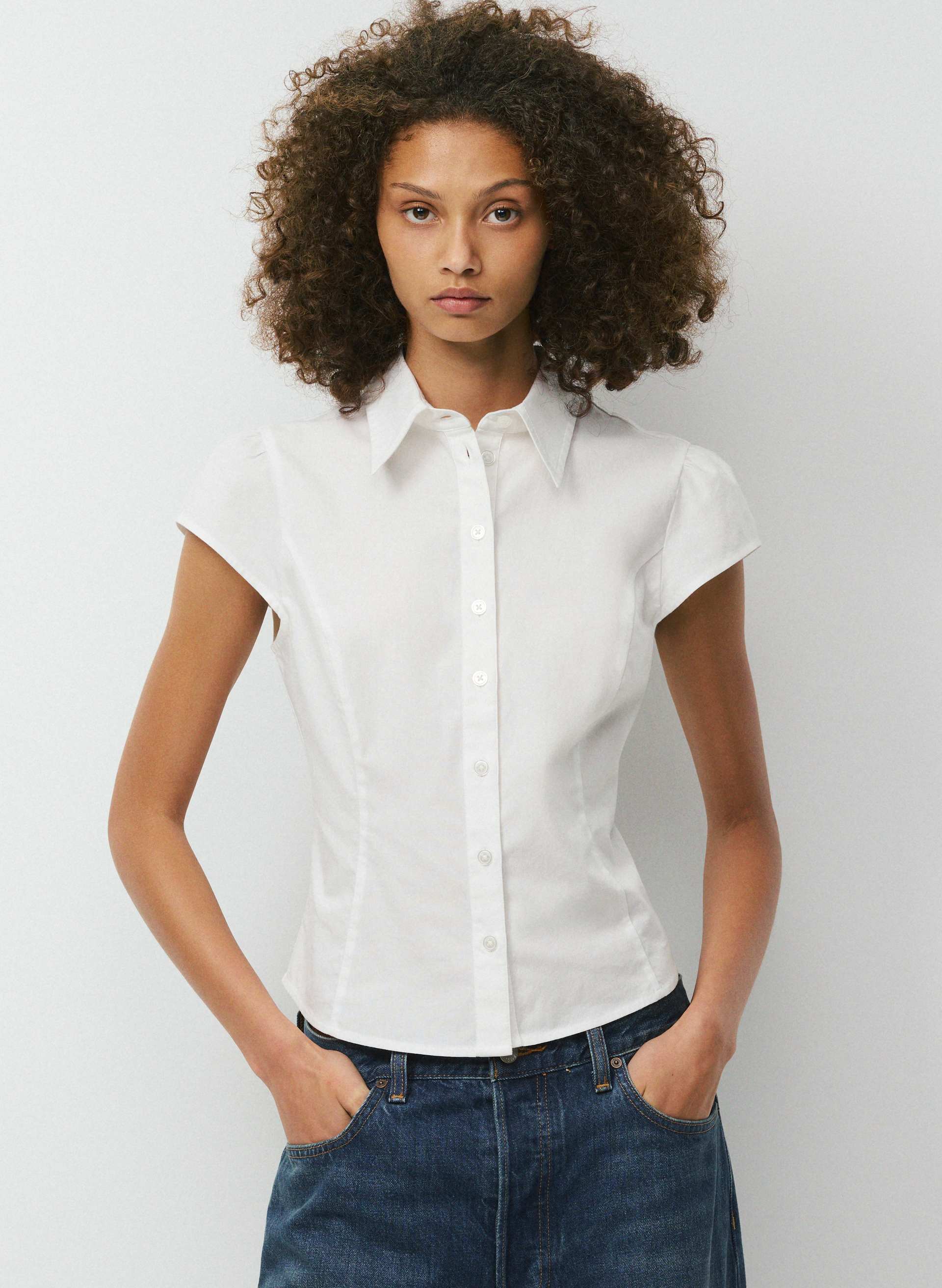 Fanciful Poplin Shirt | Aritzia US