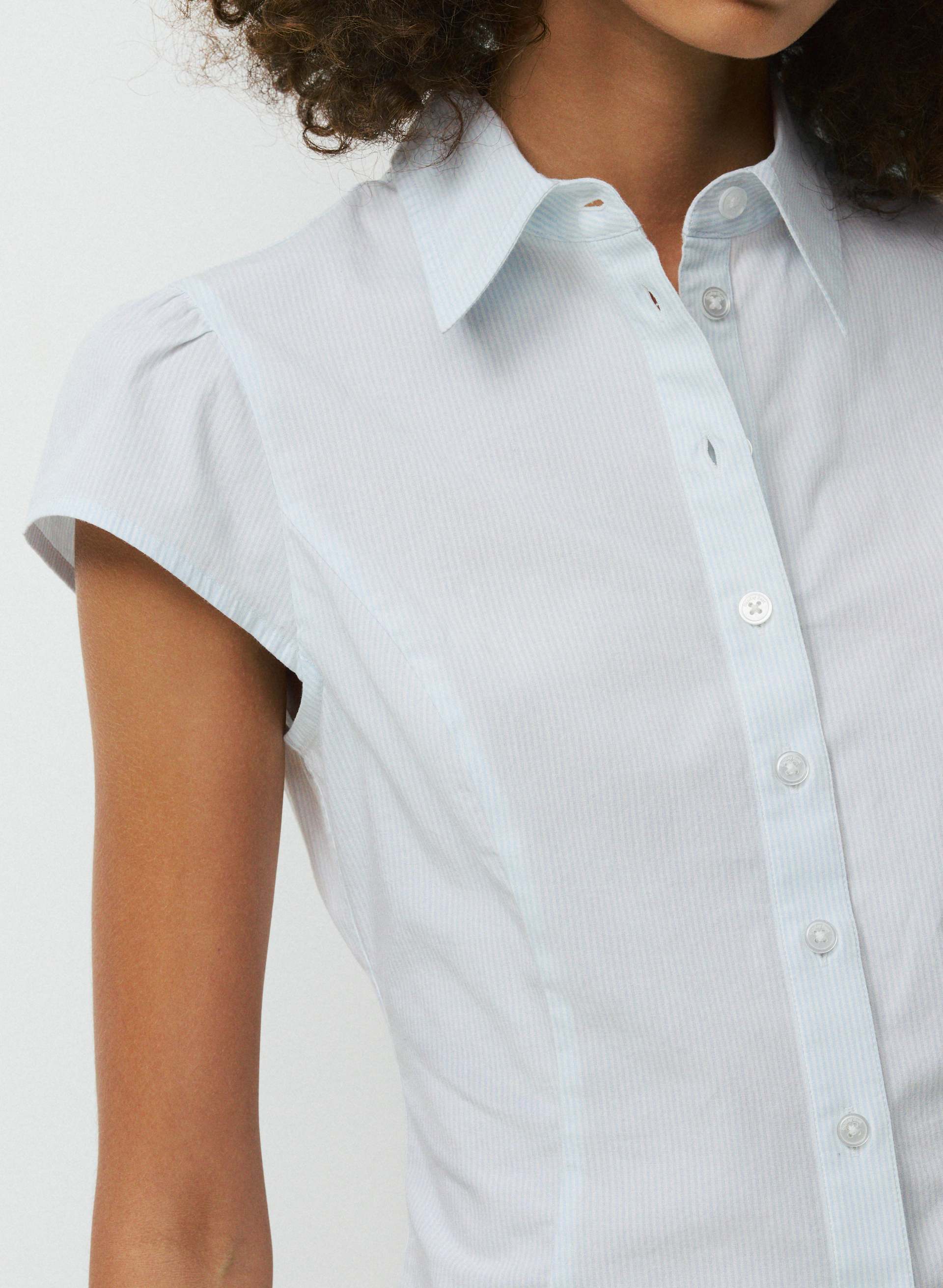 FANCIFUL POPLIN SHIRT | Aritzia