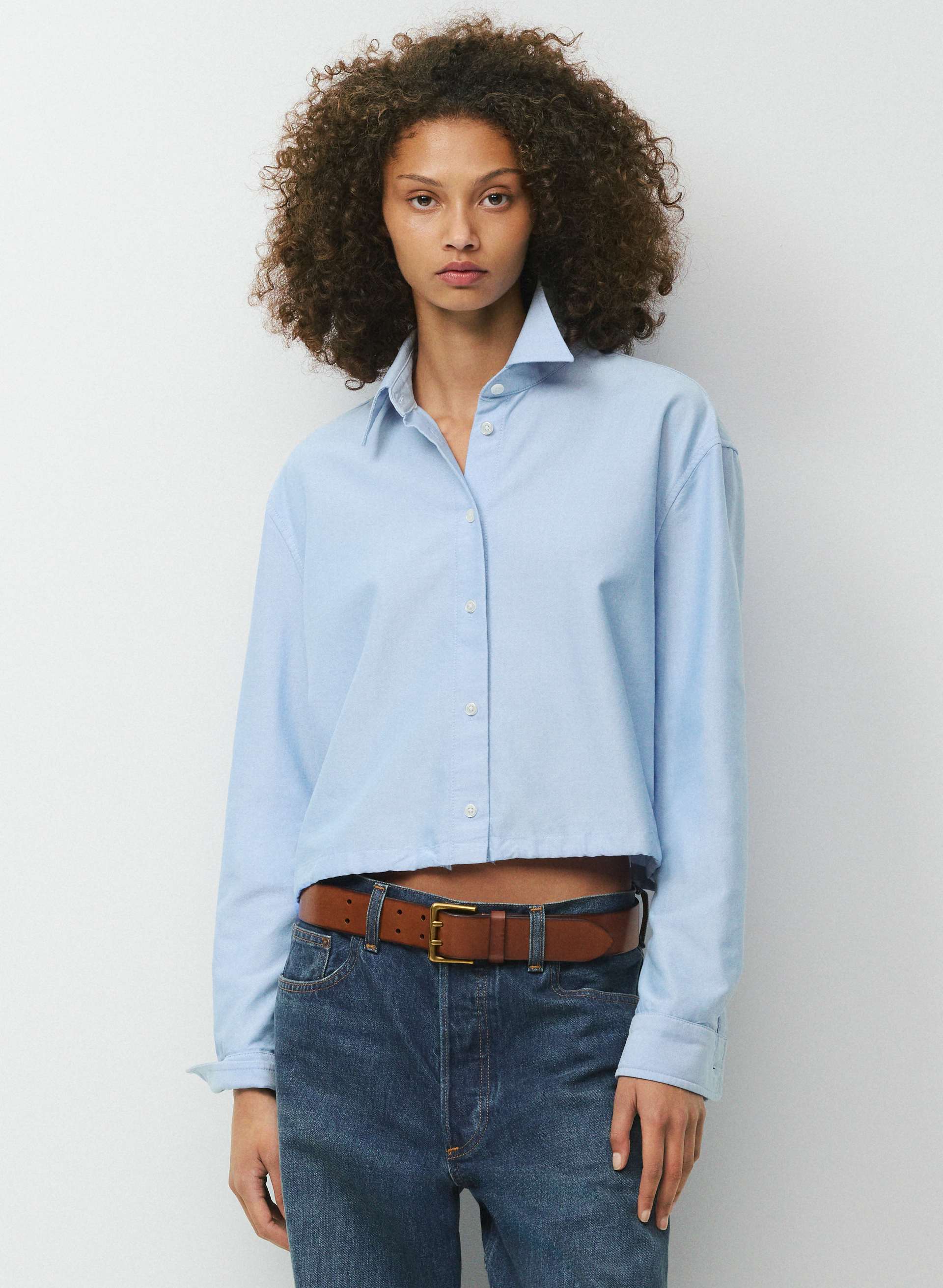 NOVELLA OXFORD SHIRT | Aritzia