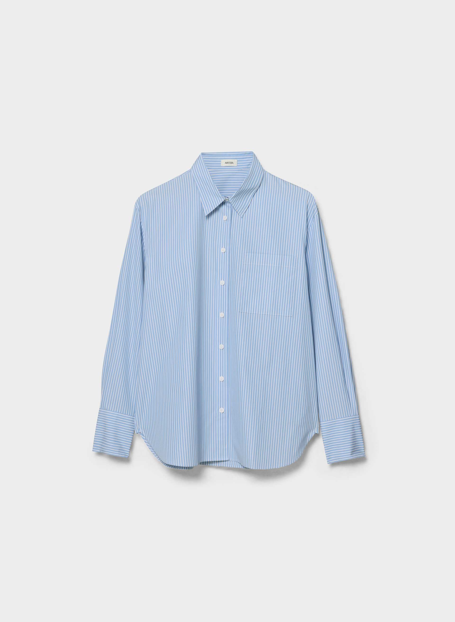 LANDMARK POPLIN SHIRT | Aritzia