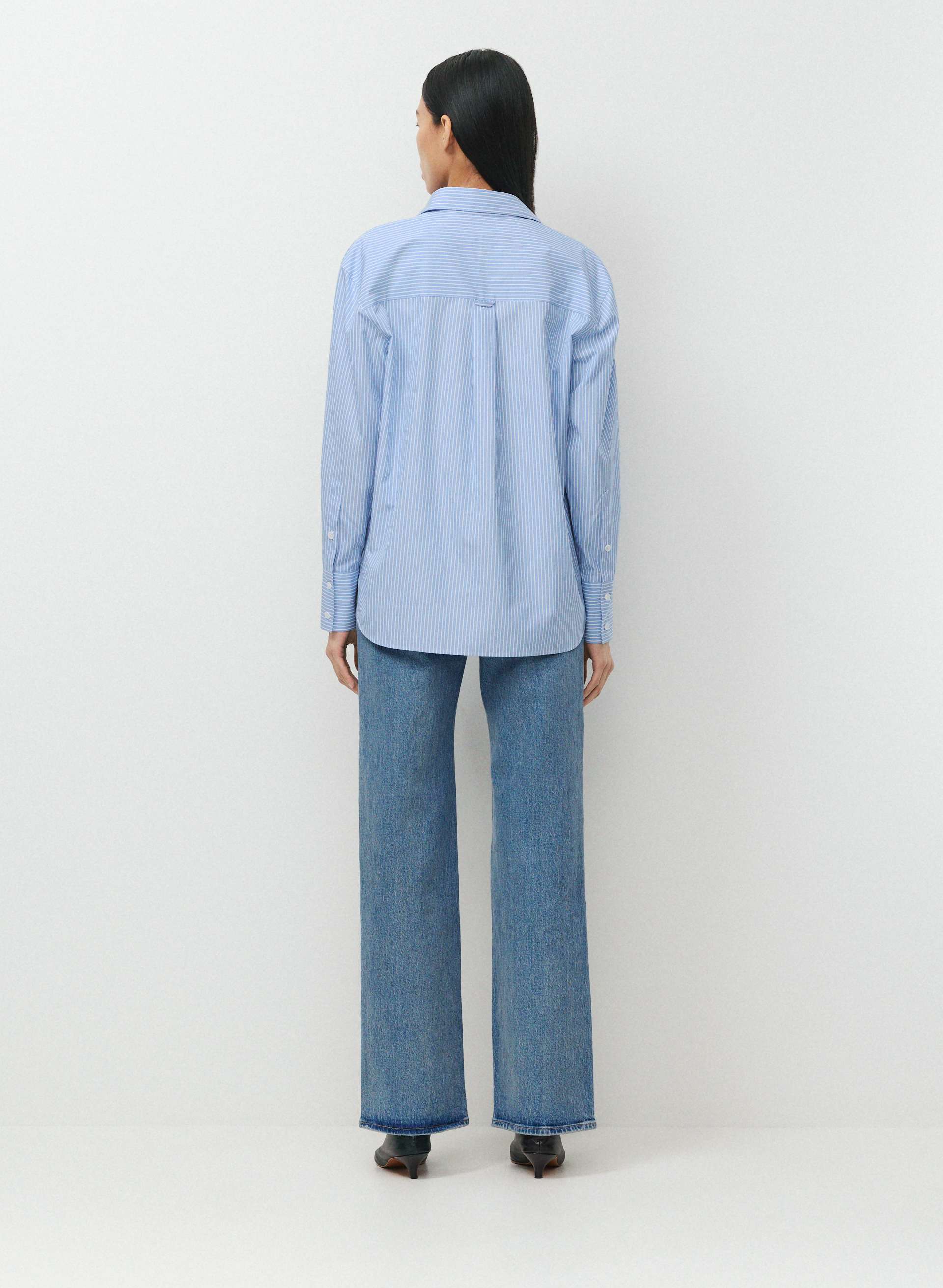 LANDMARK POPLIN SHIRT | Aritzia