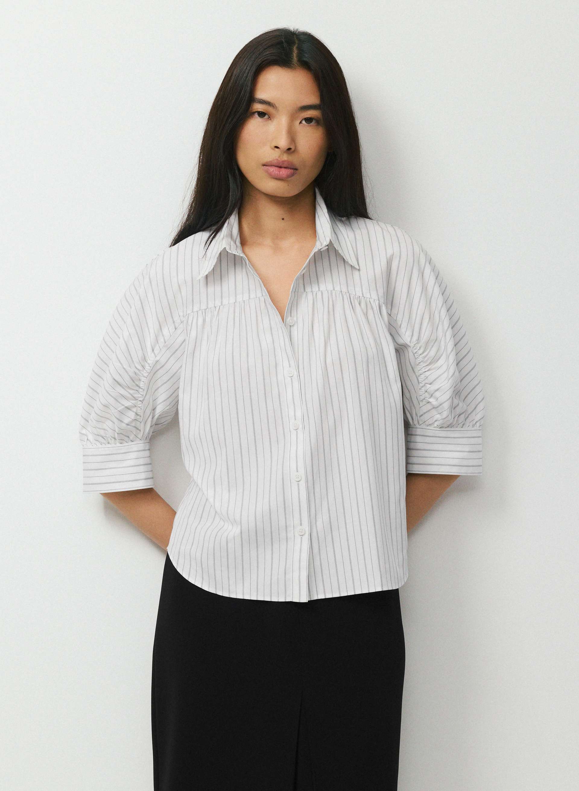 CALIBRE POPLIN SHIRT | Aritzia