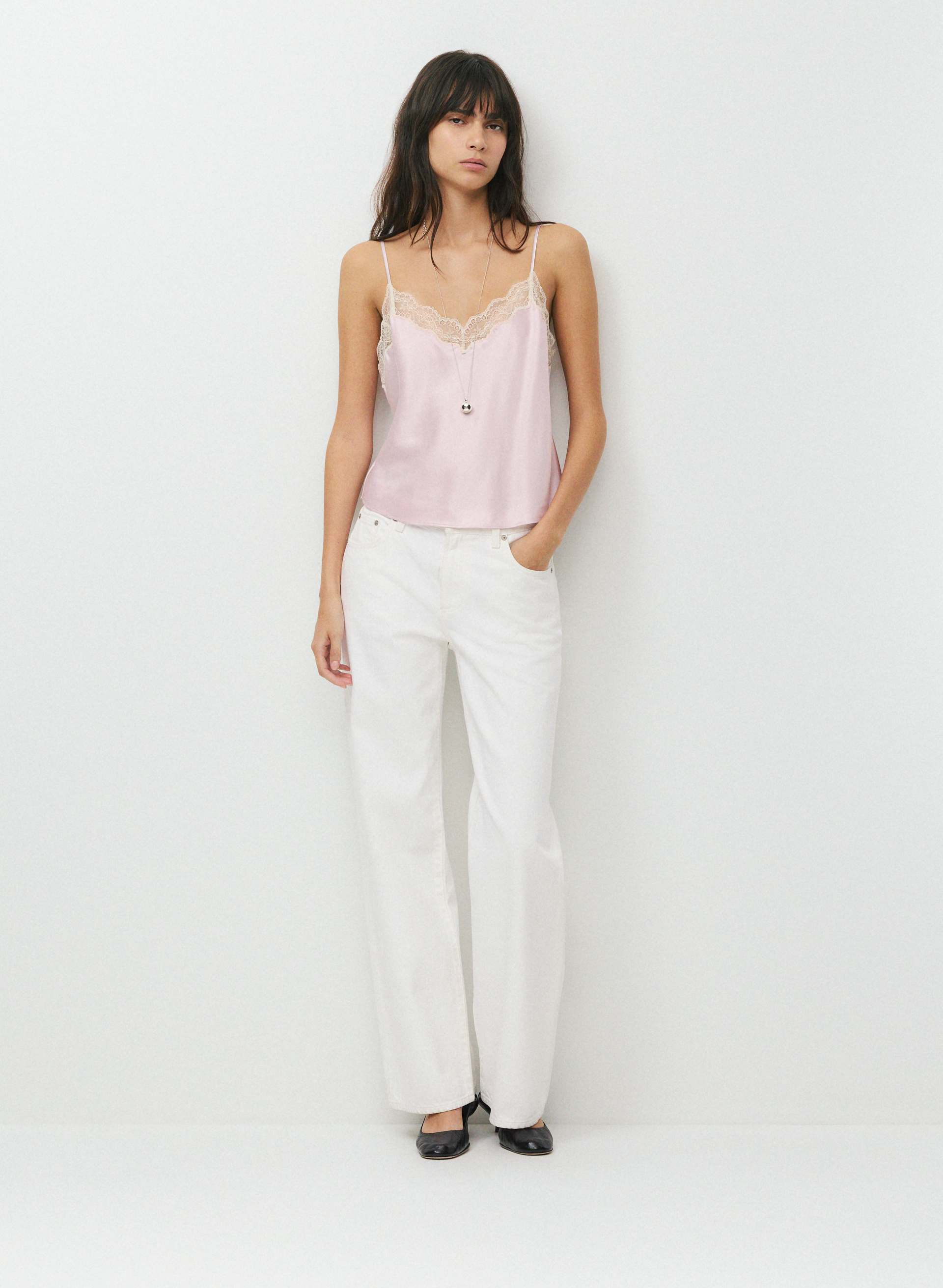 CAMISOLE RÉSONANCE EN SOIE | Aritzia