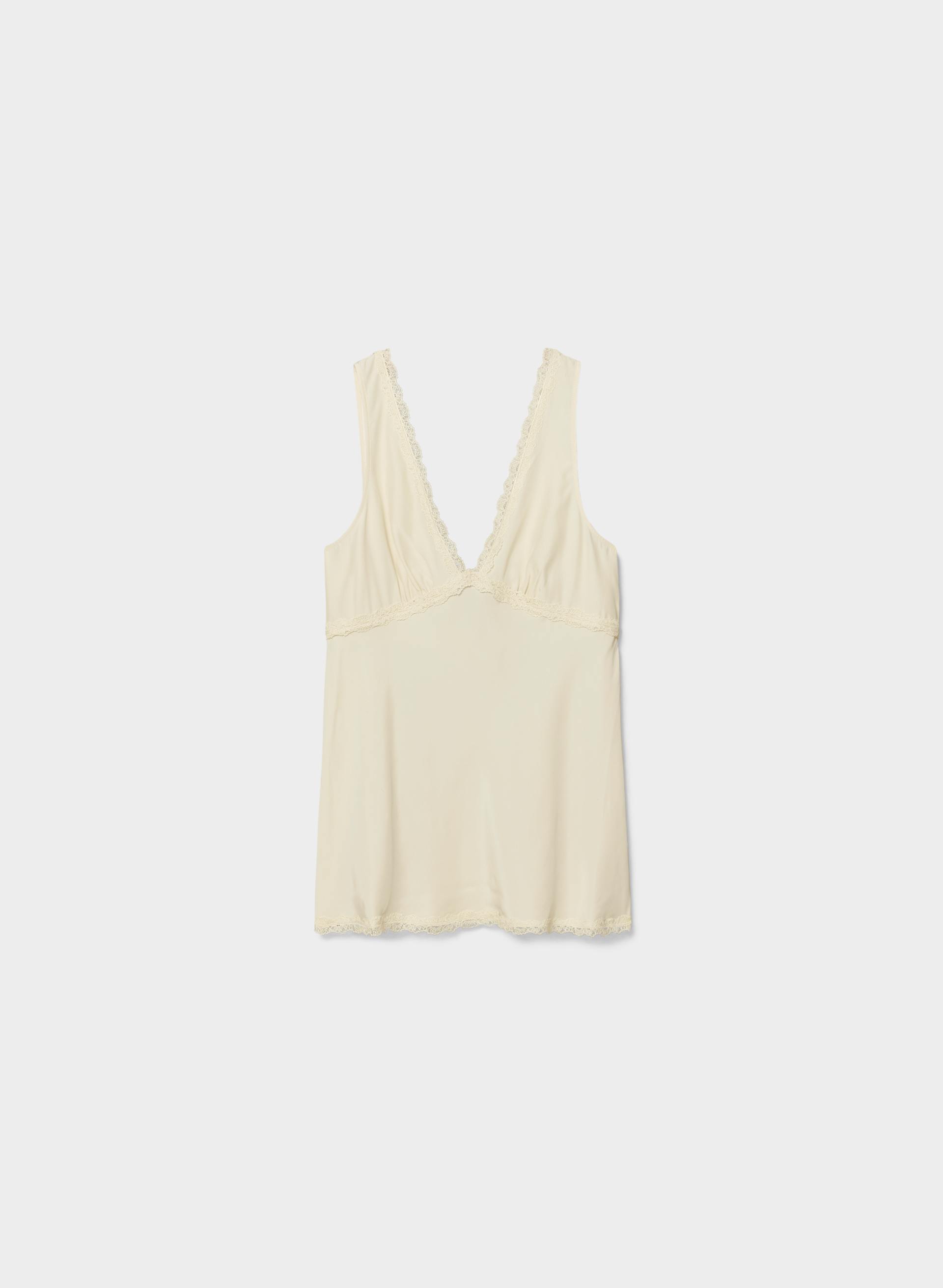 HAUT SÉRÉNADE EN SOIE | Aritzia
