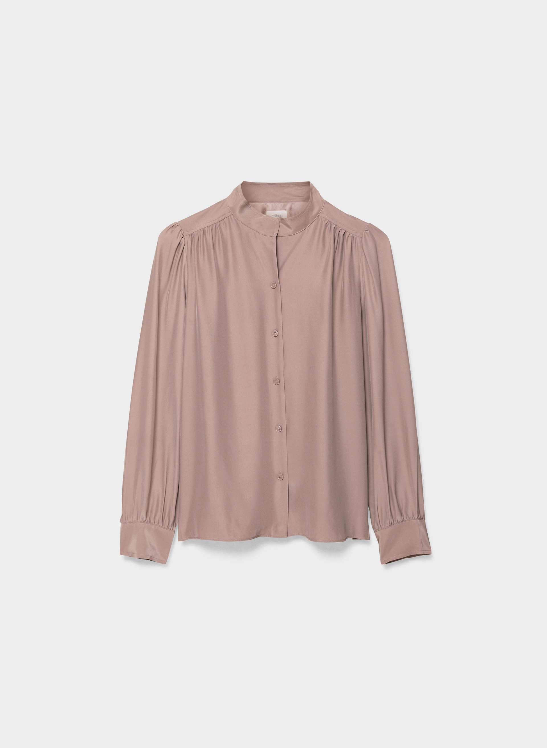 DELPHINE SILK BLOUSE | Aritzia