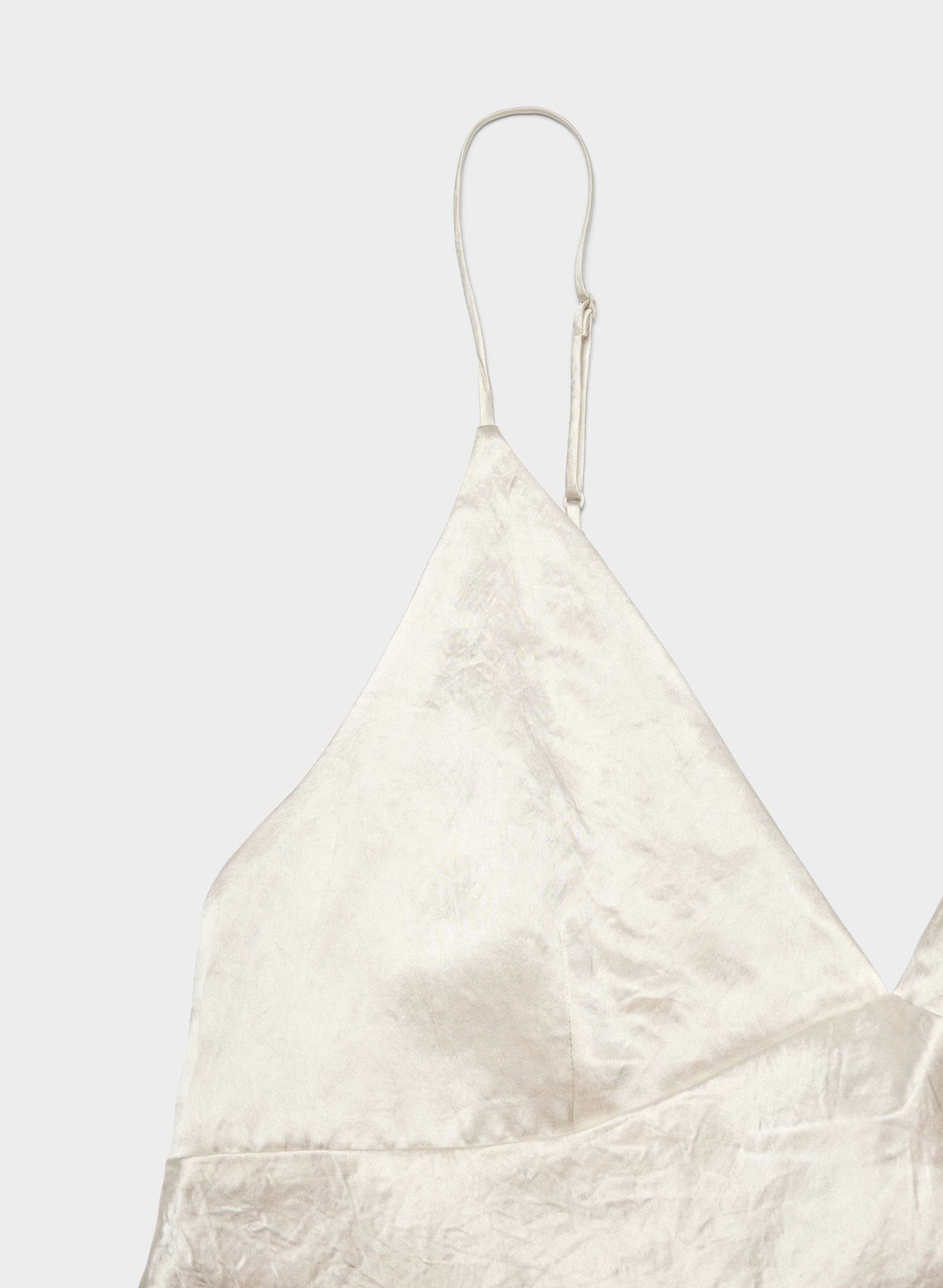 FAMILIAR SATIN CAMISOLE | Aritzia