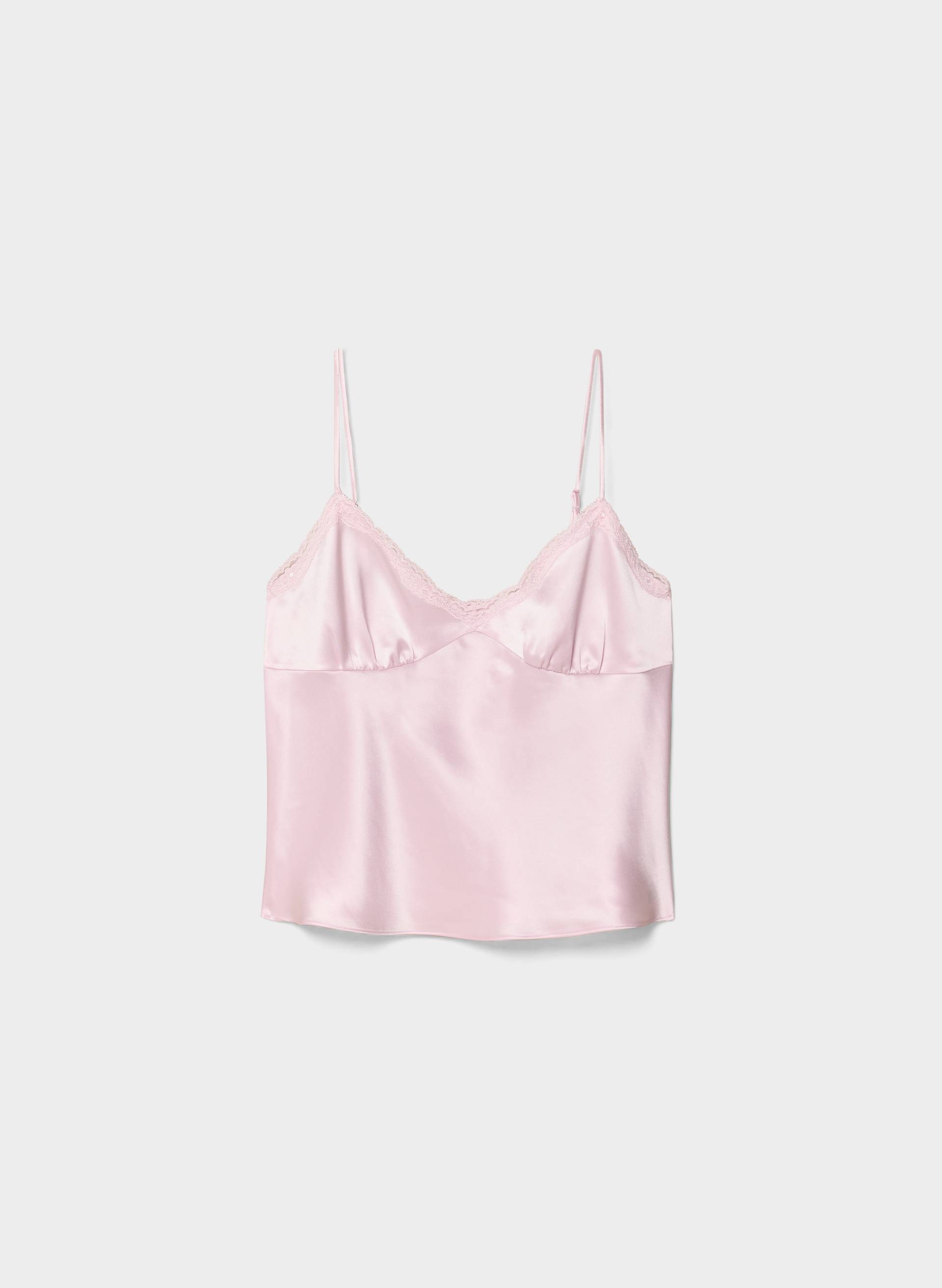 ROSALIND SATIN CAMISOLE | Aritzia