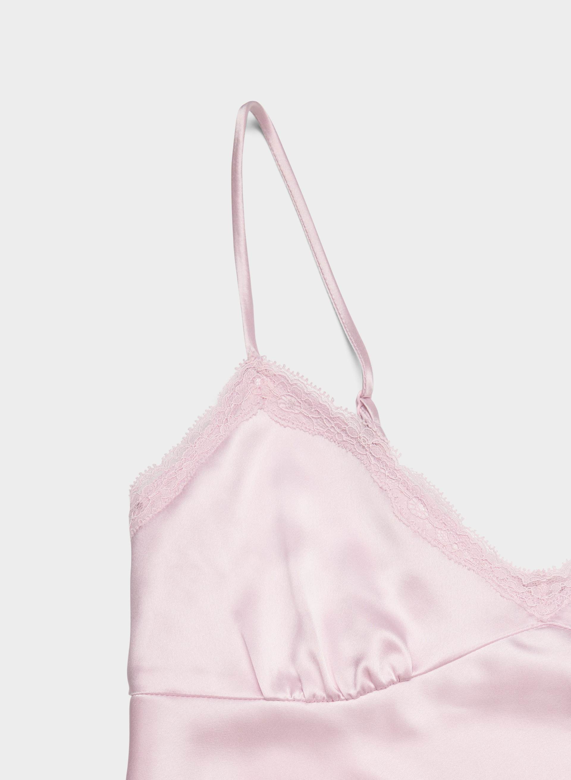 ROSALIND SATIN CAMISOLE | Aritzia