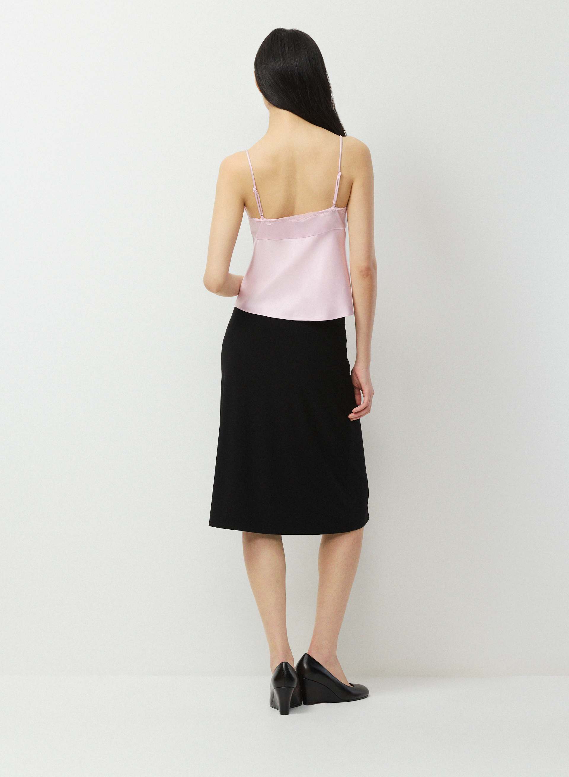 ROSALIND SATIN CAMISOLE | Aritzia