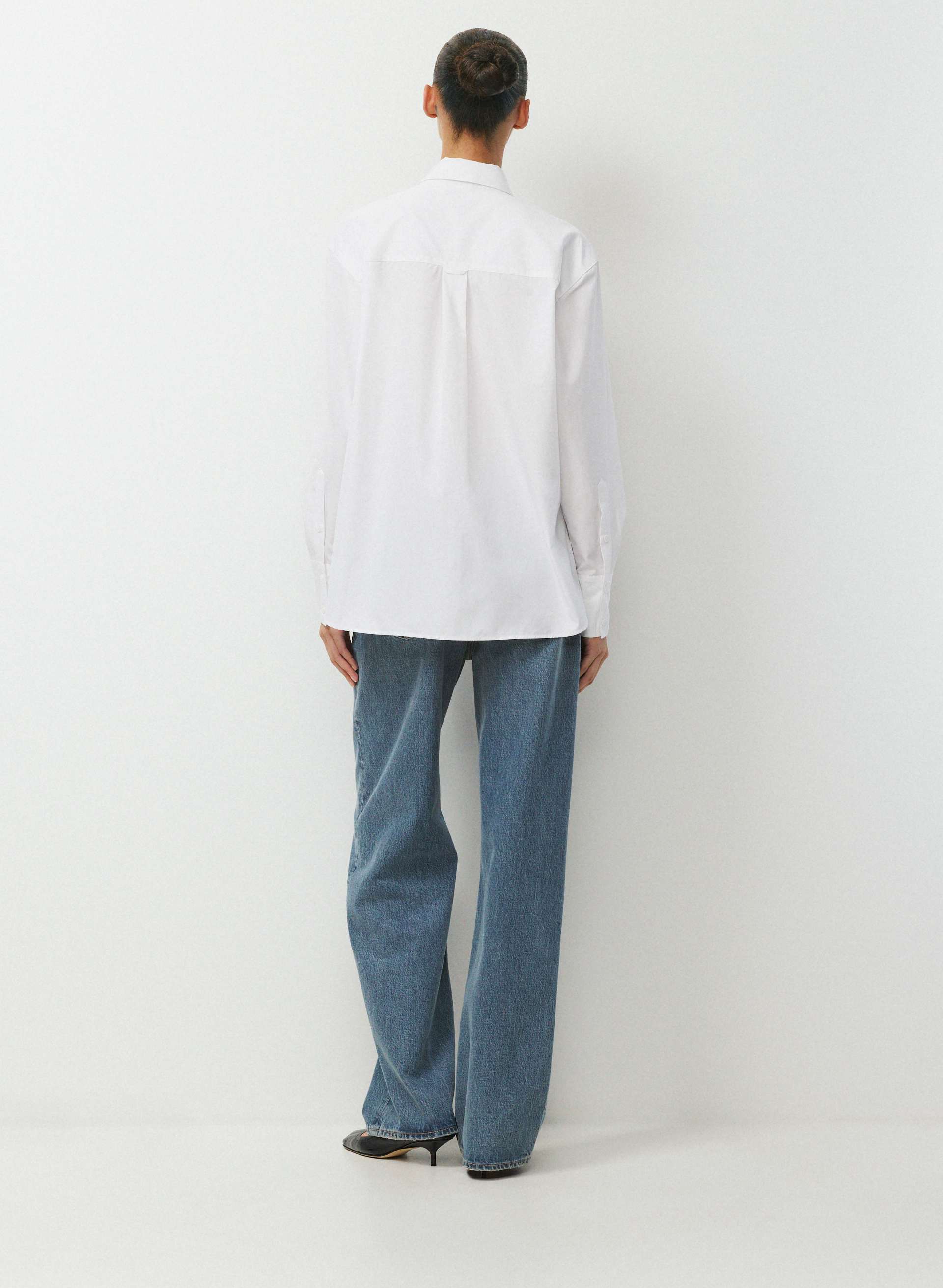 LANDMARK POPLIN SHIRT | Aritzia