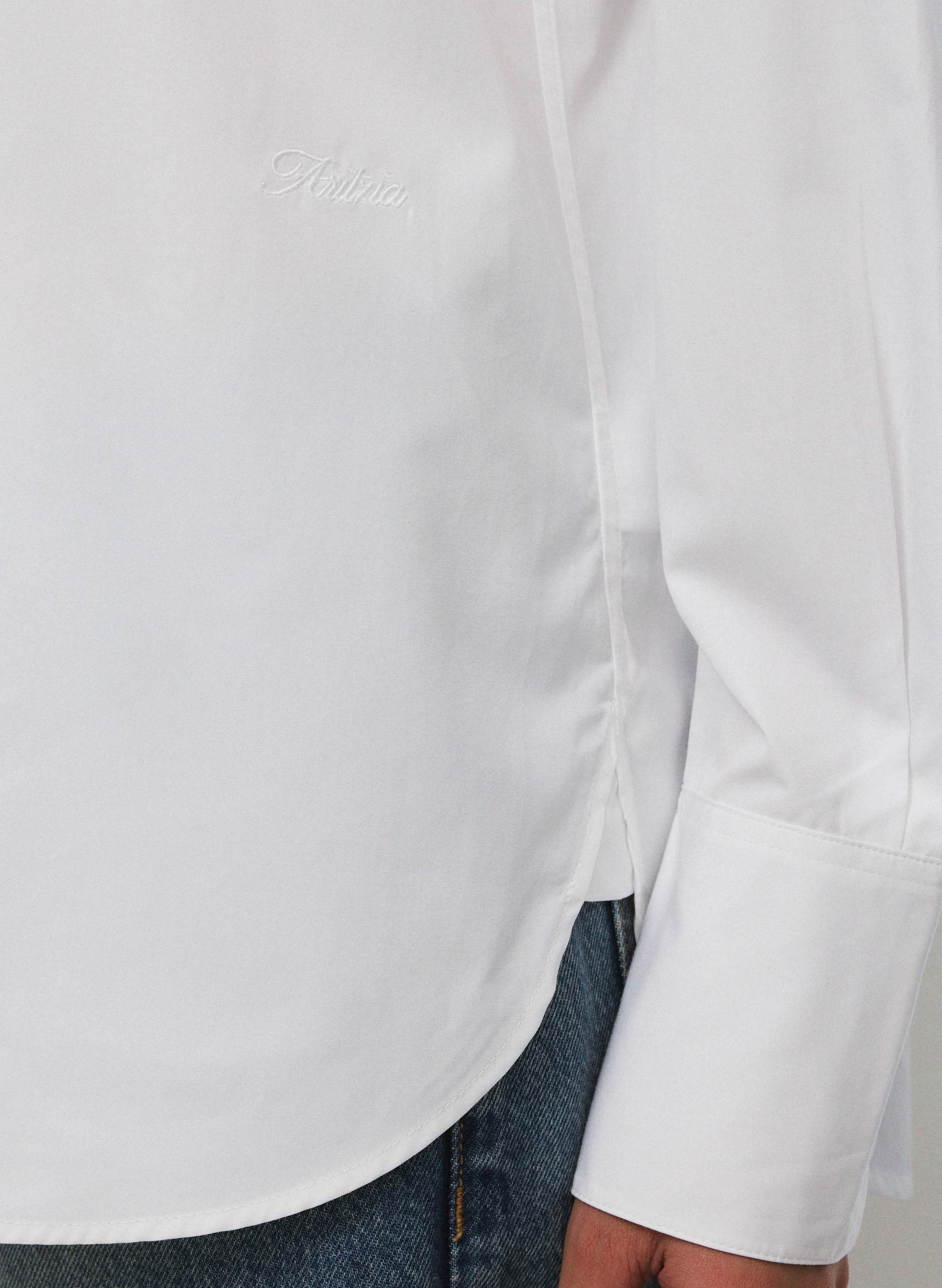 LANDMARK POPLIN SHIRT | Aritzia