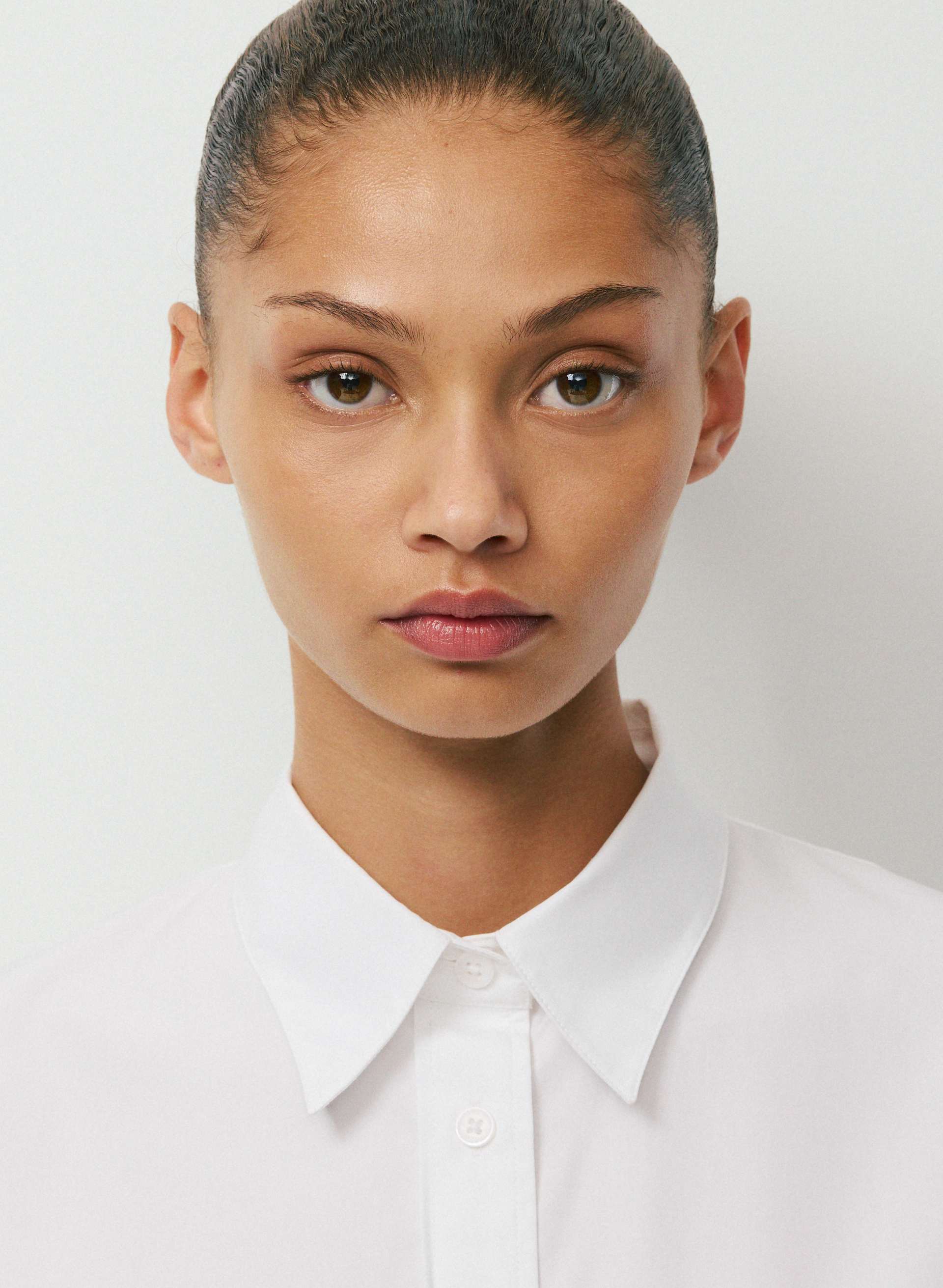 LANDMARK POPLIN SHIRT | Aritzia