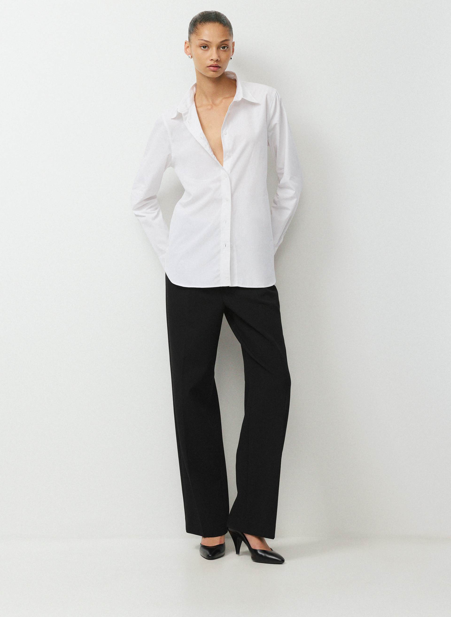 CONCOURSE POPLIN SHIRT | Aritzia