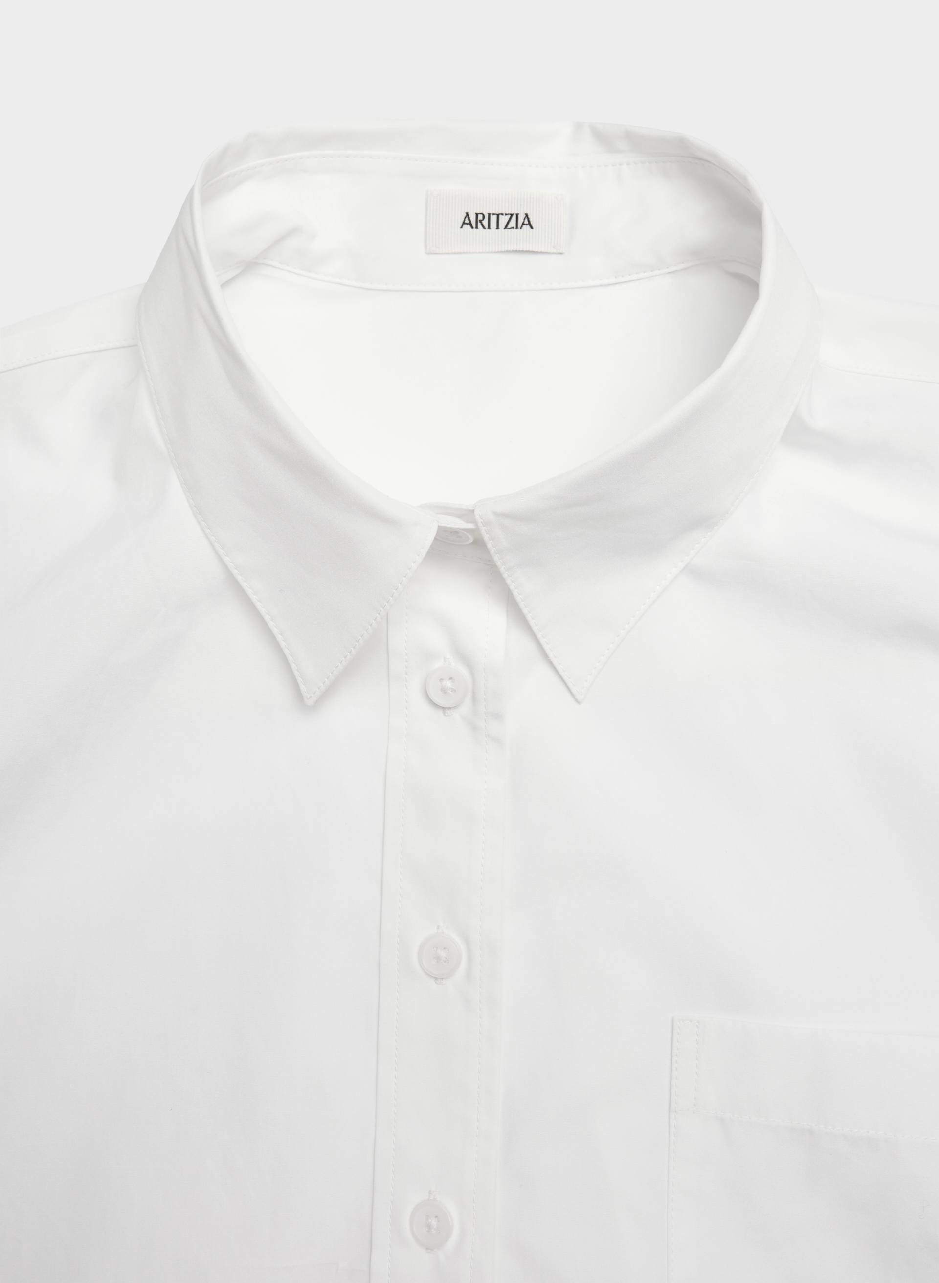 CONVERGE POPLIN SHIRT | Aritzia