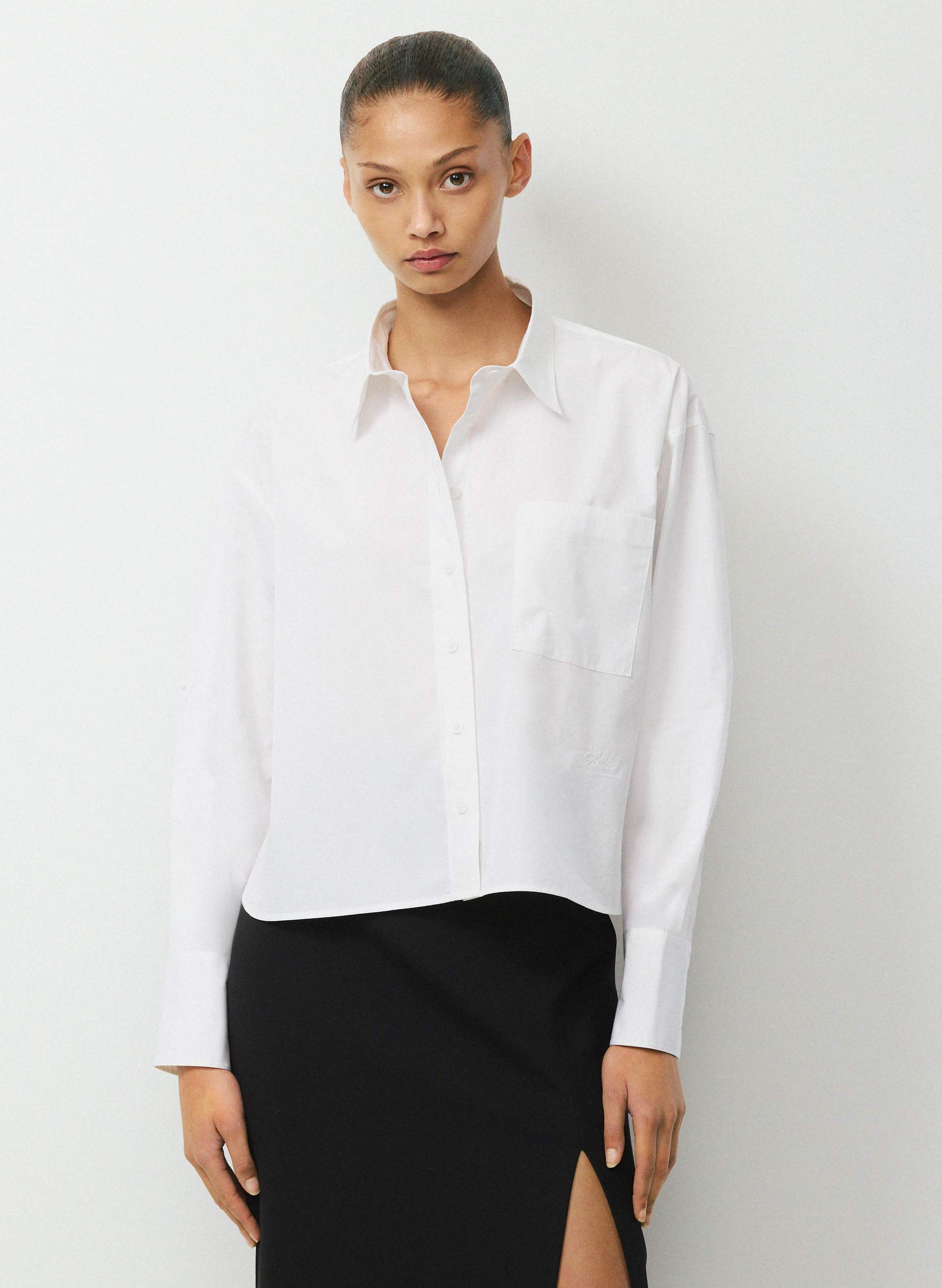 CONVERGE POPLIN SHIRT | Aritzia