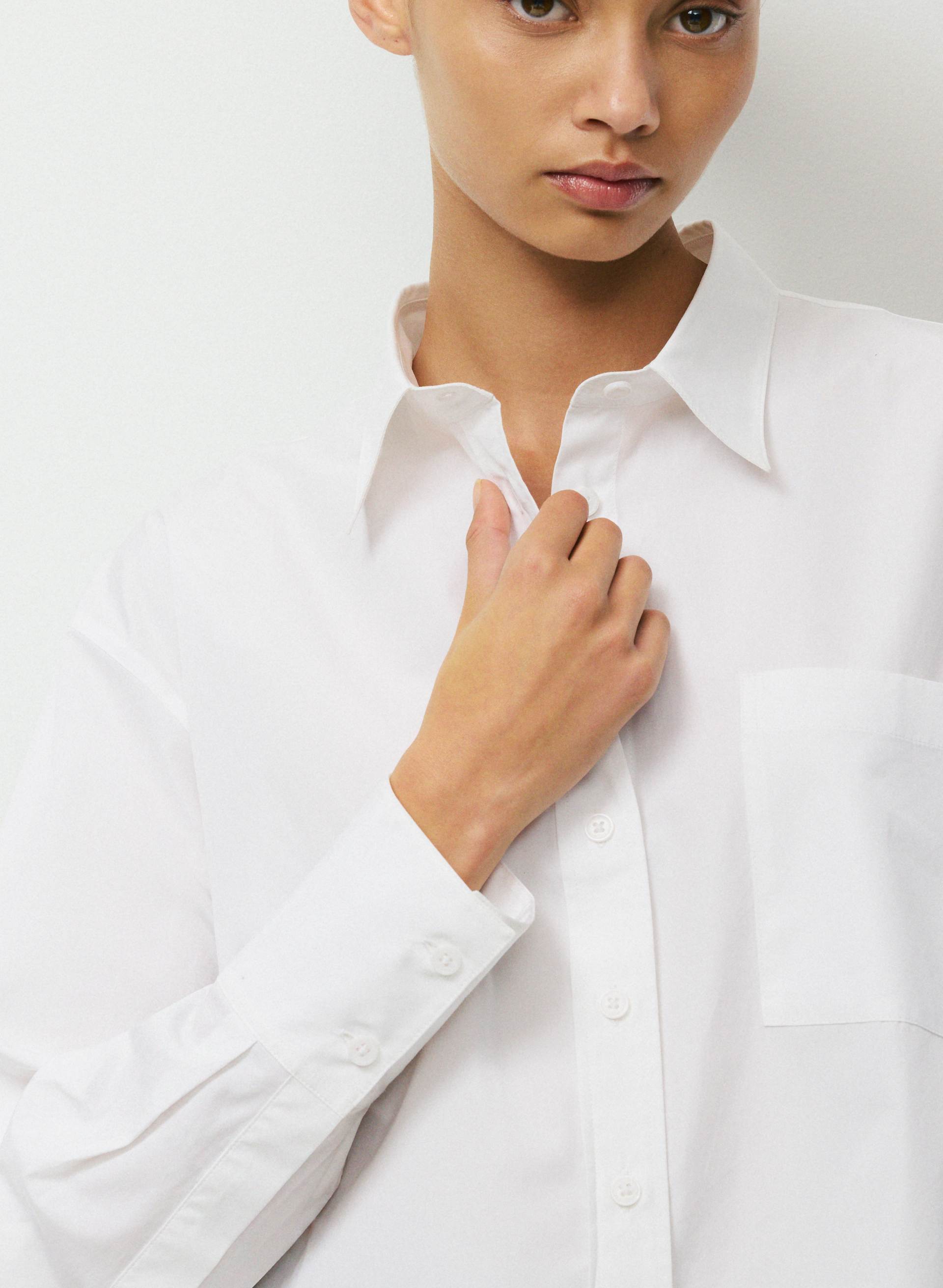 CONVERGE POPLIN SHIRT | Aritzia
