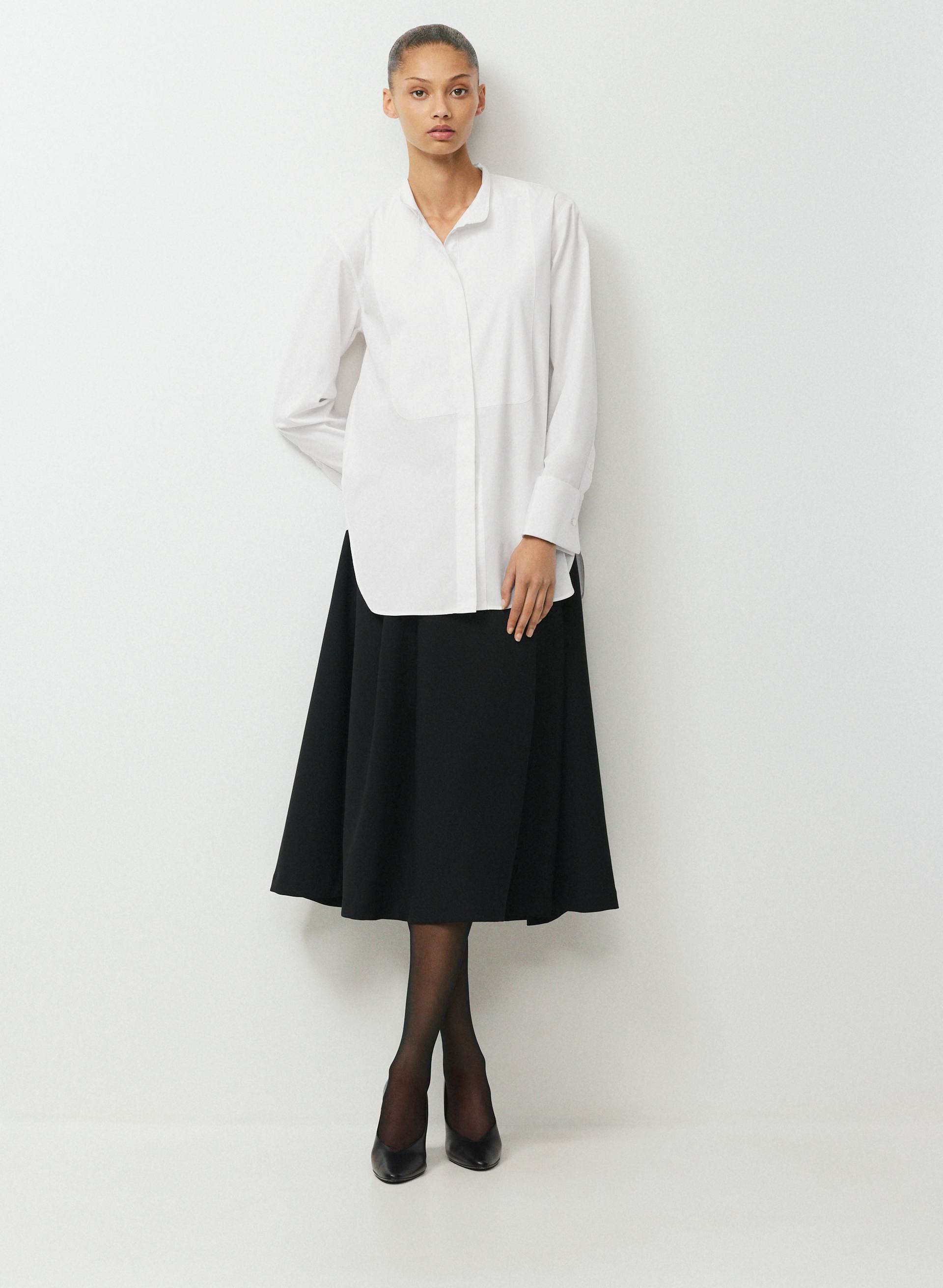 DISTRICT POPLIN SHIRT | Aritzia