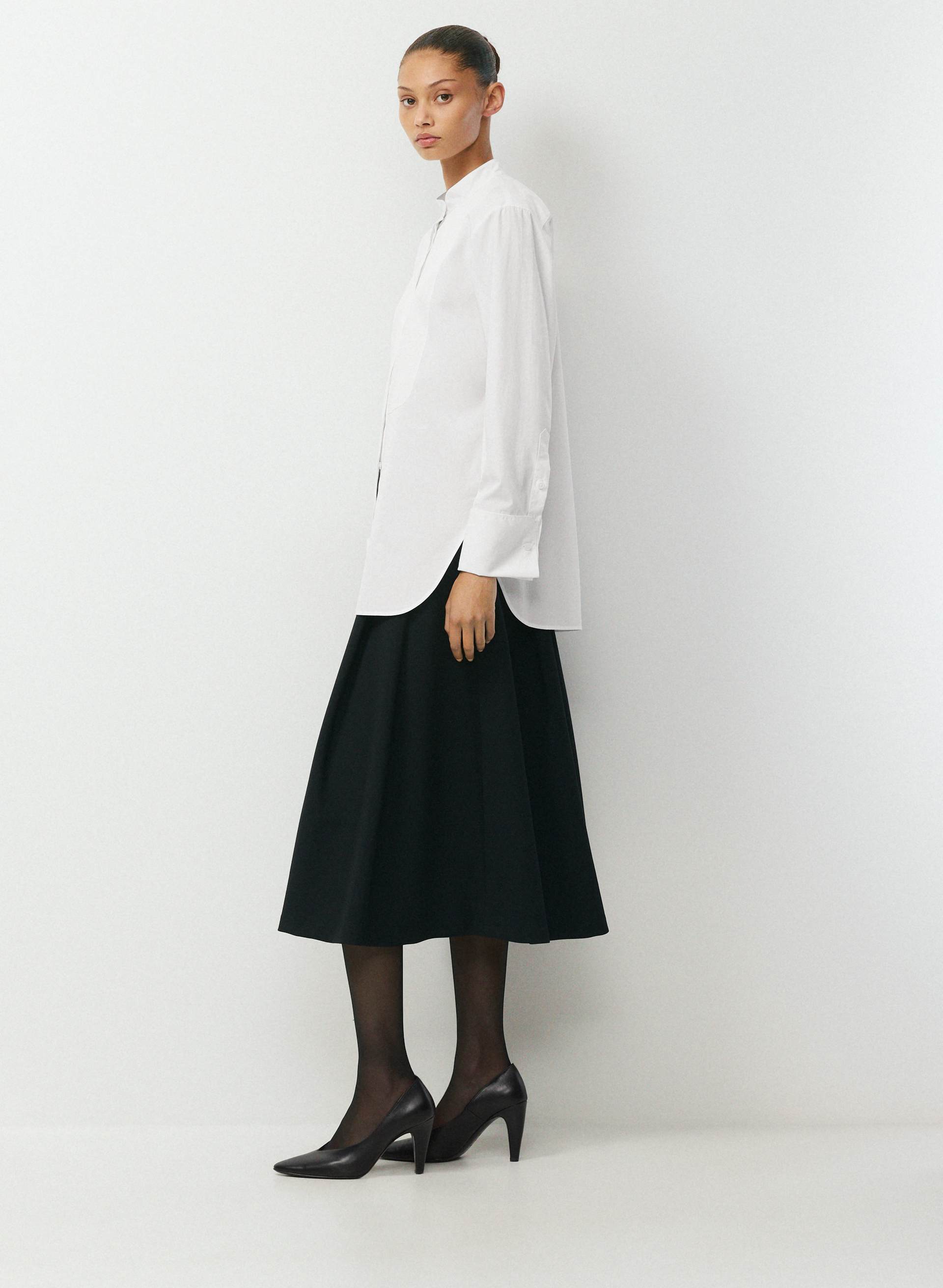 DISTRICT POPLIN SHIRT | Aritzia