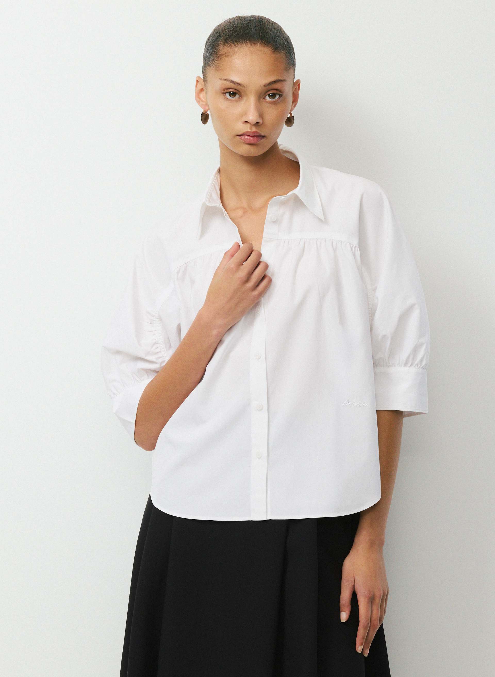 CALIBRE POPLIN SHIRT | Aritzia