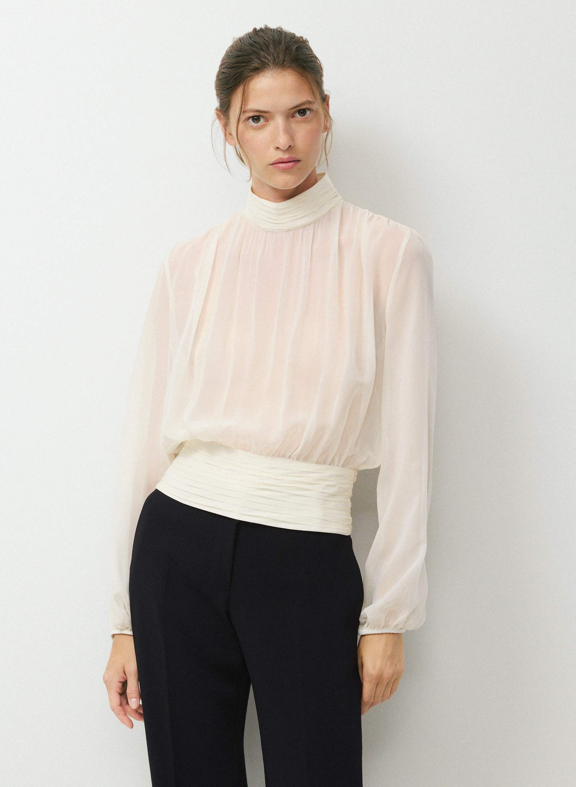 HAUT REFLECT EN SOIE | Aritzia