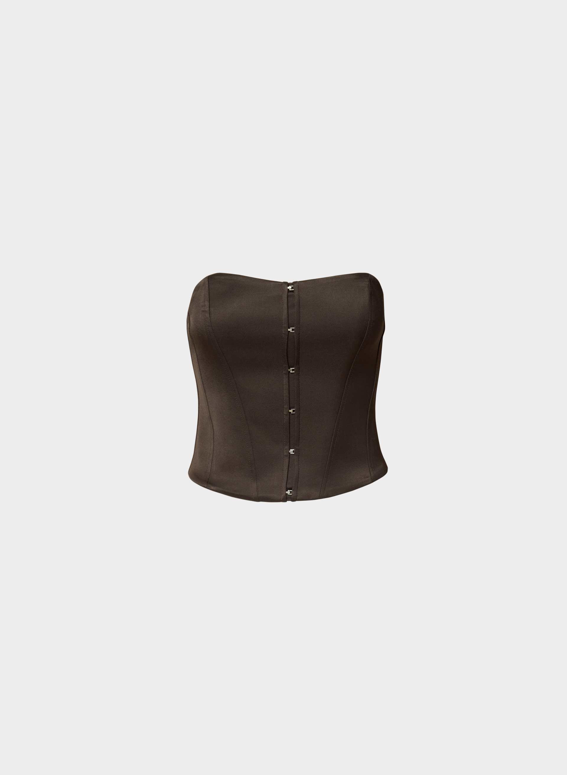 BUSTIER CABARET EN SATIN | Aritzia