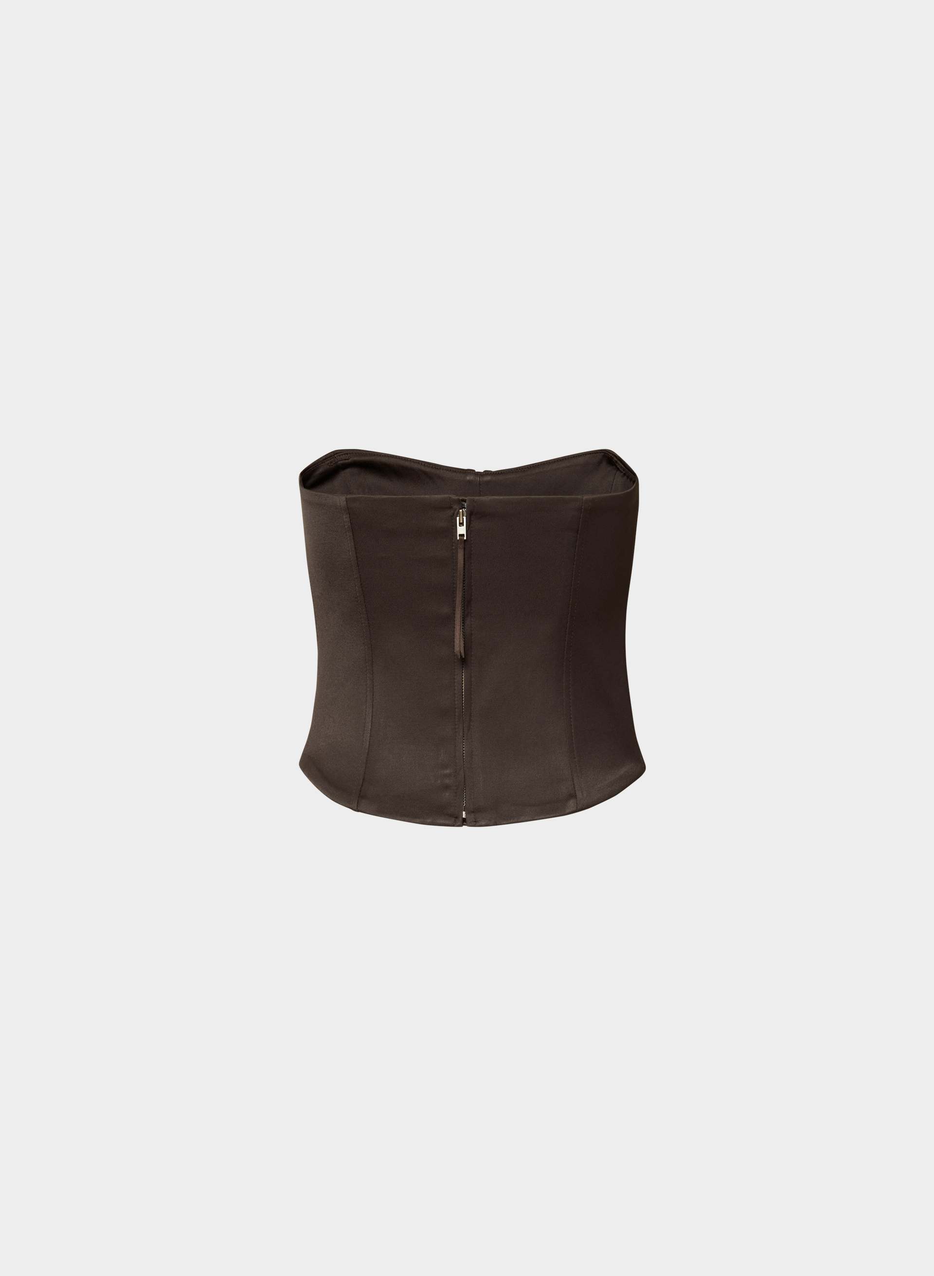BUSTIER CABARET EN SATIN | Aritzia
