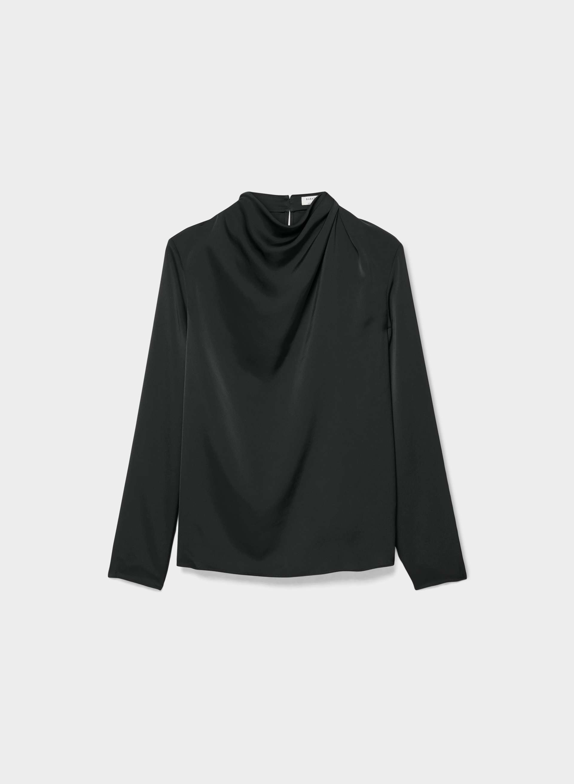 NOMINEE SATIN LONGSLEEVE BLOUSE | Aritzia