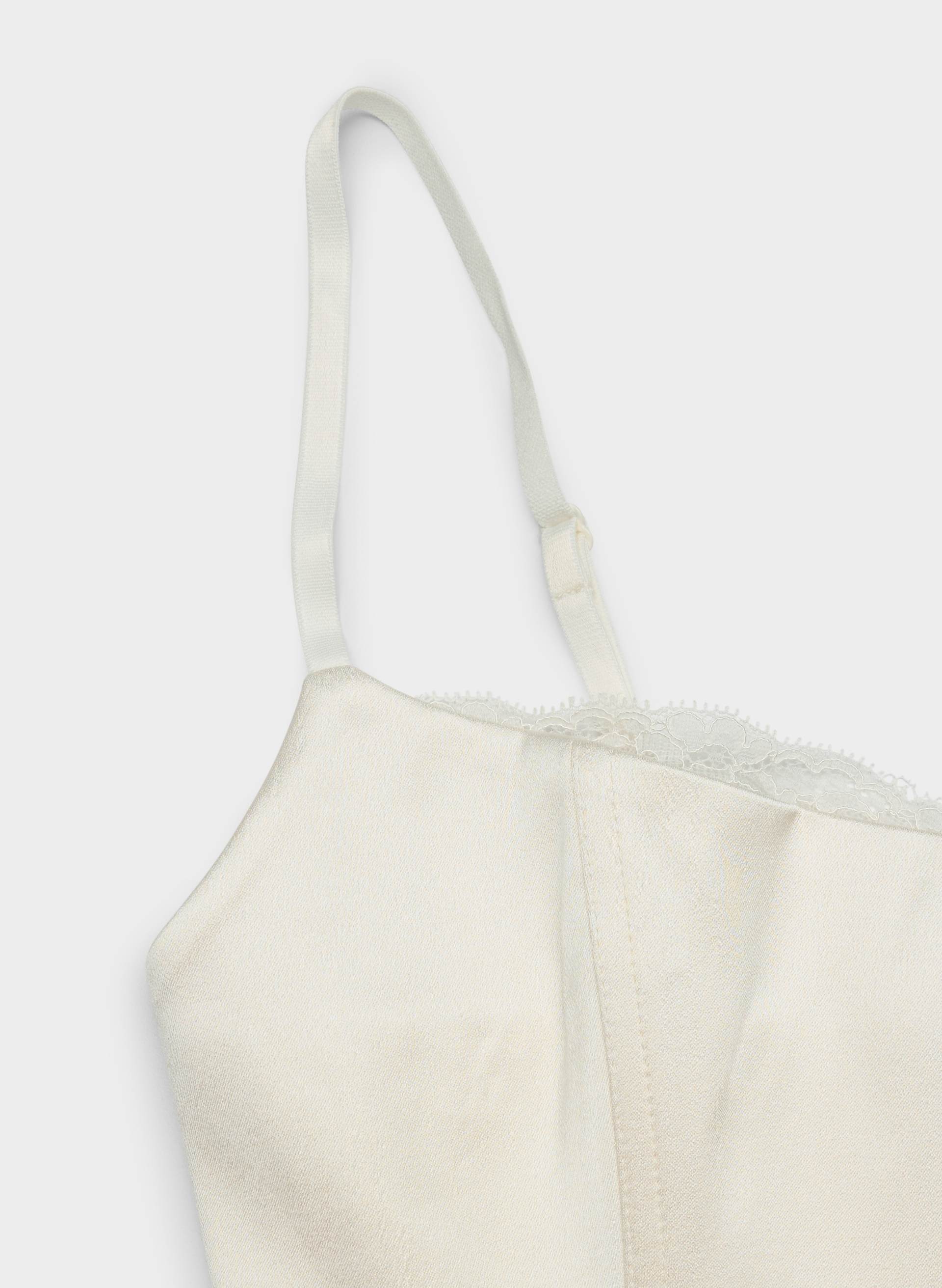 FAIRYTALE SATIN BUSTIER | Aritzia