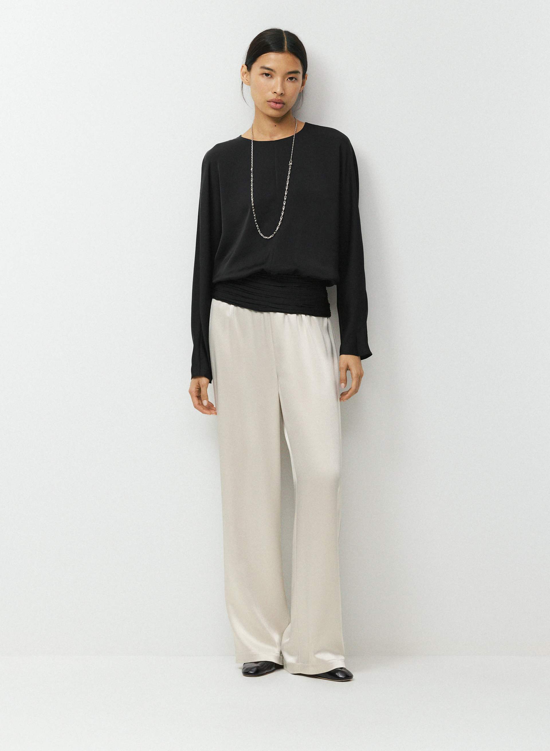 TRUSTEE SATIN TOP | Aritzia