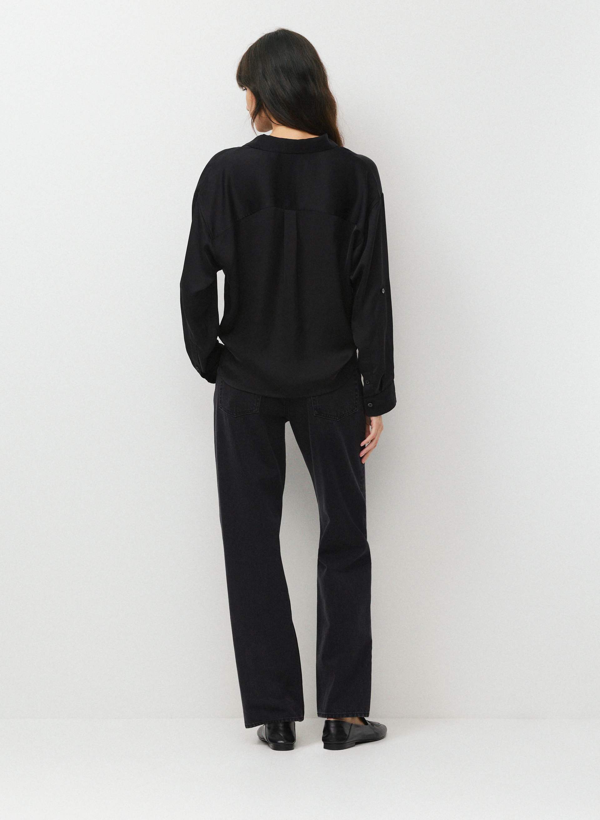 CHEMISE PORTOFINO EN SATIN | Aritzia