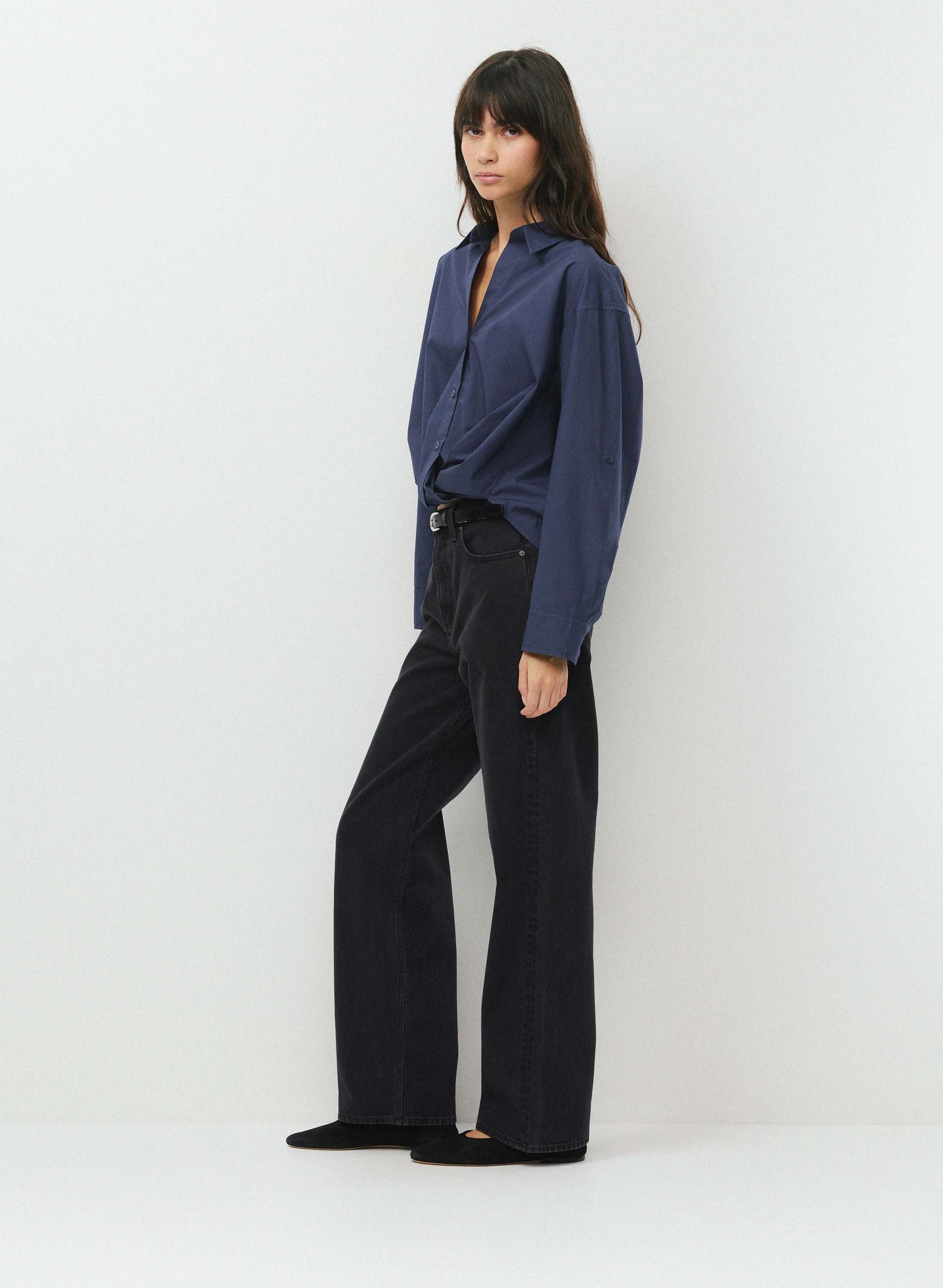 CHEMISE PORTOFINO EN POPELINE | Aritzia