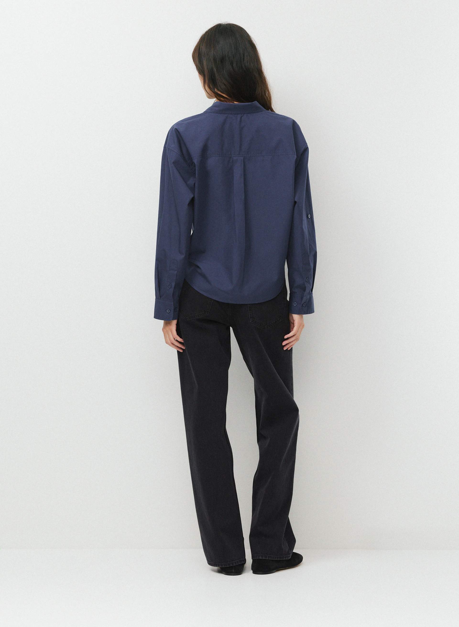 CHEMISE PORTOFINO EN POPELINE | Aritzia