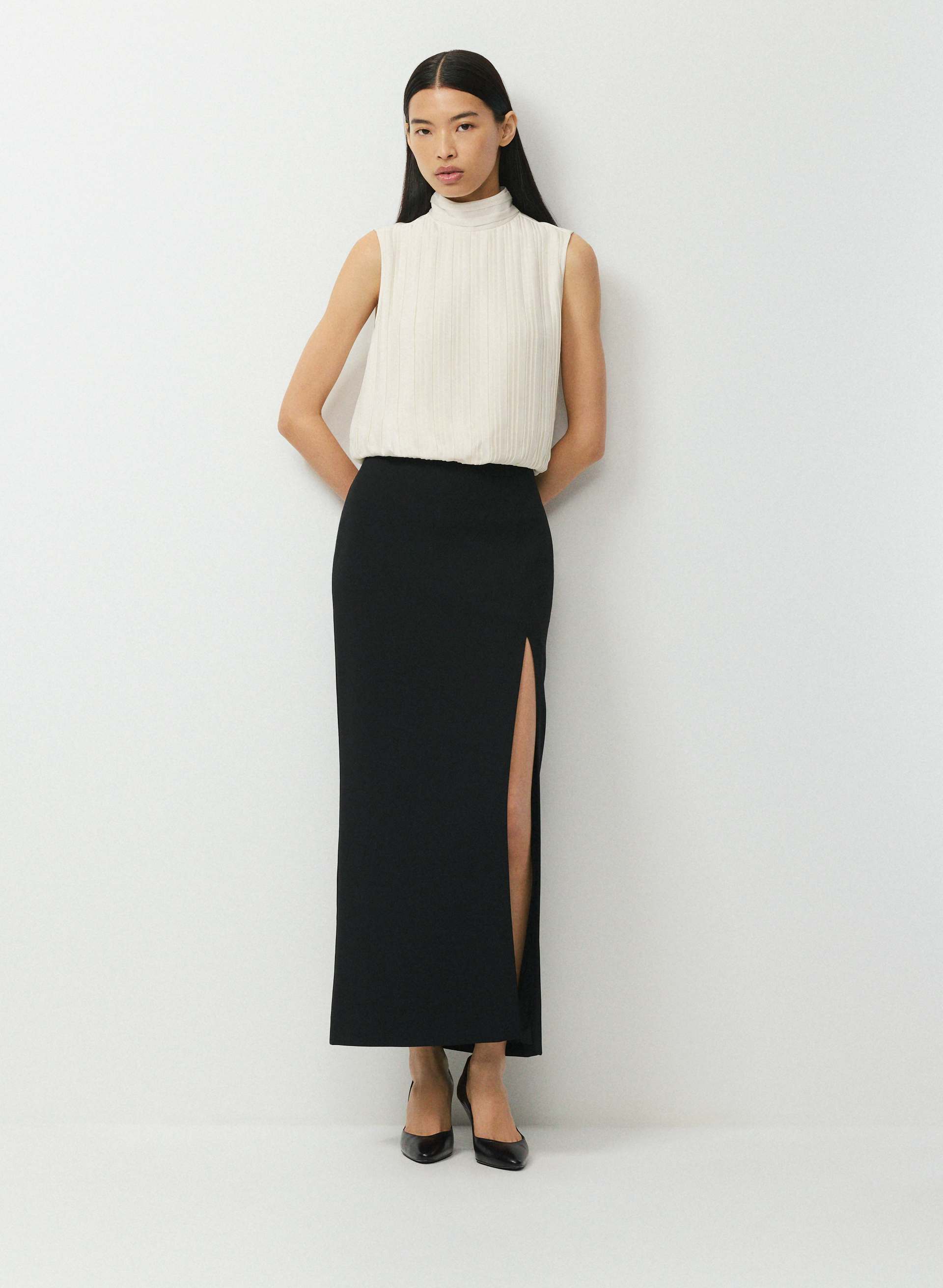 EZRA SATIN TOP | Aritzia