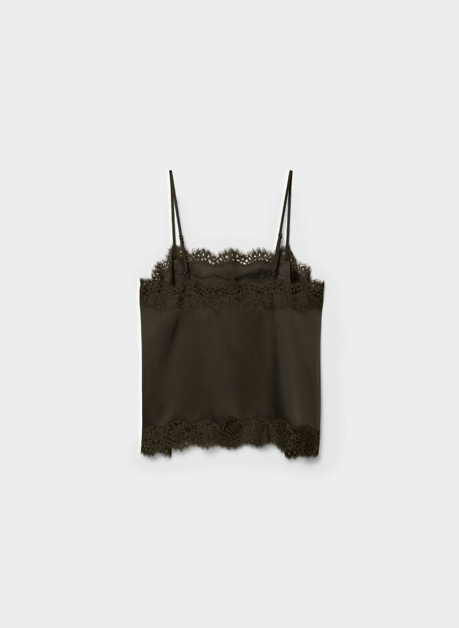 Serif Satin Waist Camisole | Aritzia US