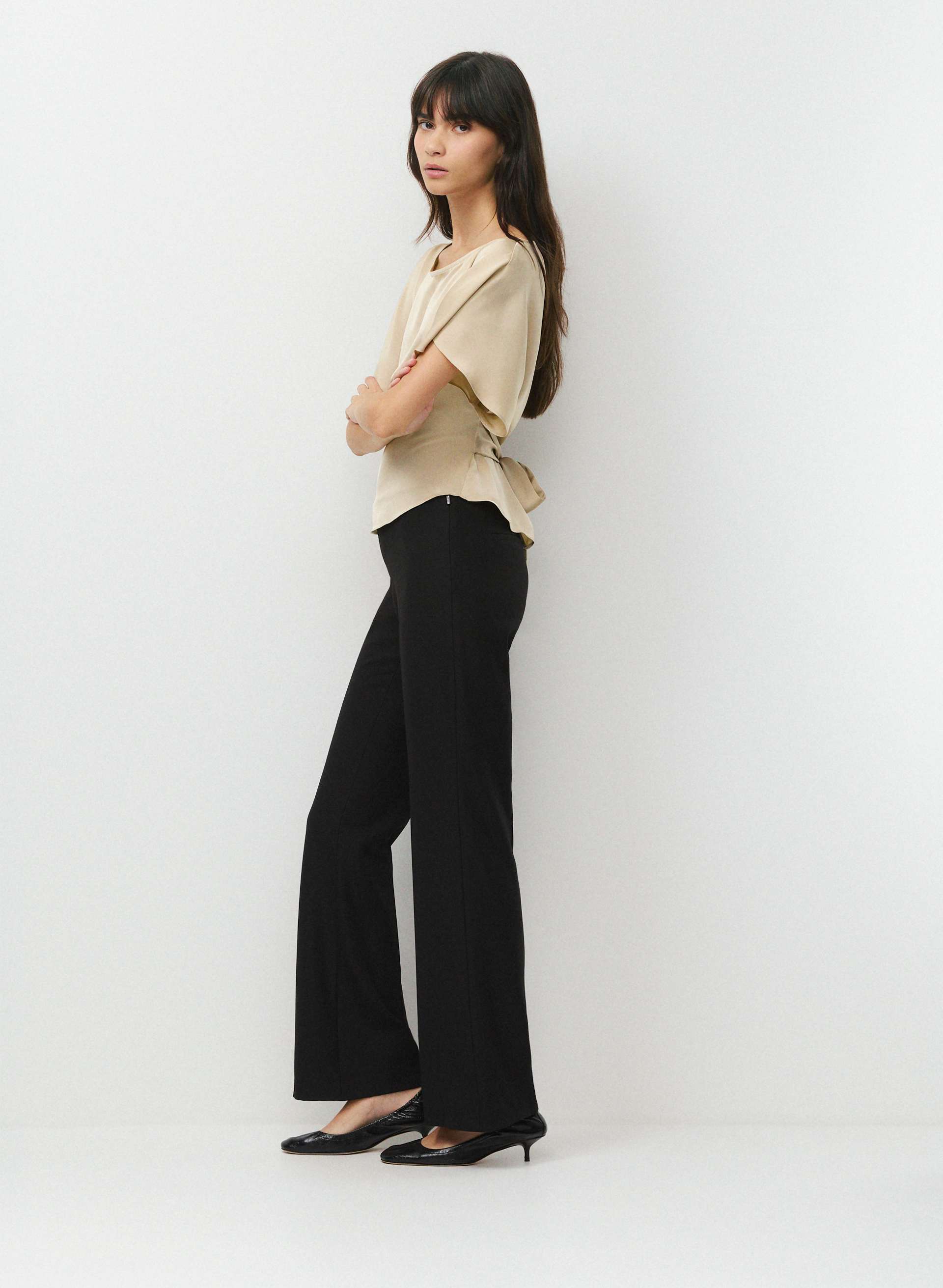 BLOUSE GINGER EN SATIN | Aritzia