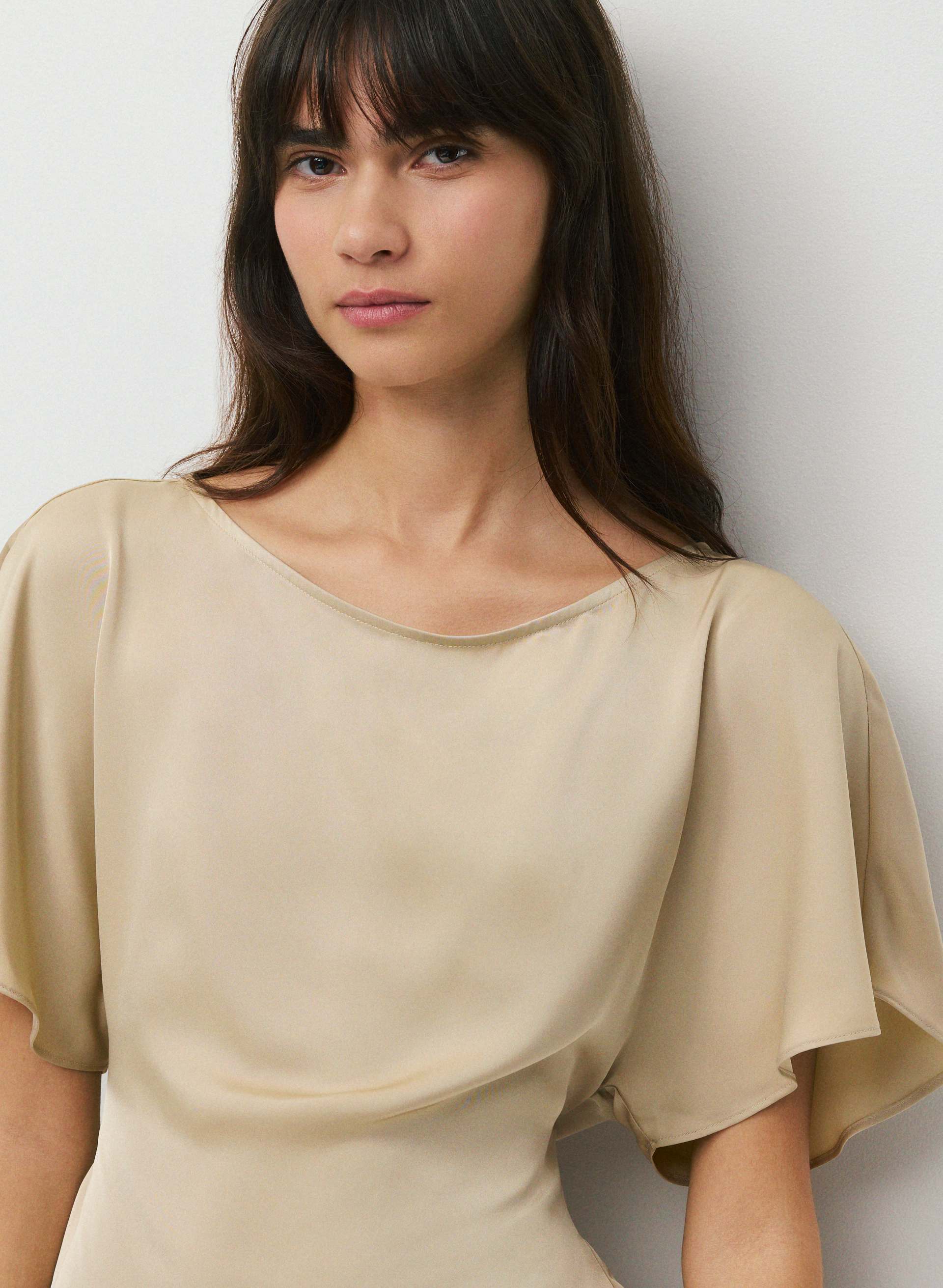 BLOUSE GINGER EN SATIN | Aritzia