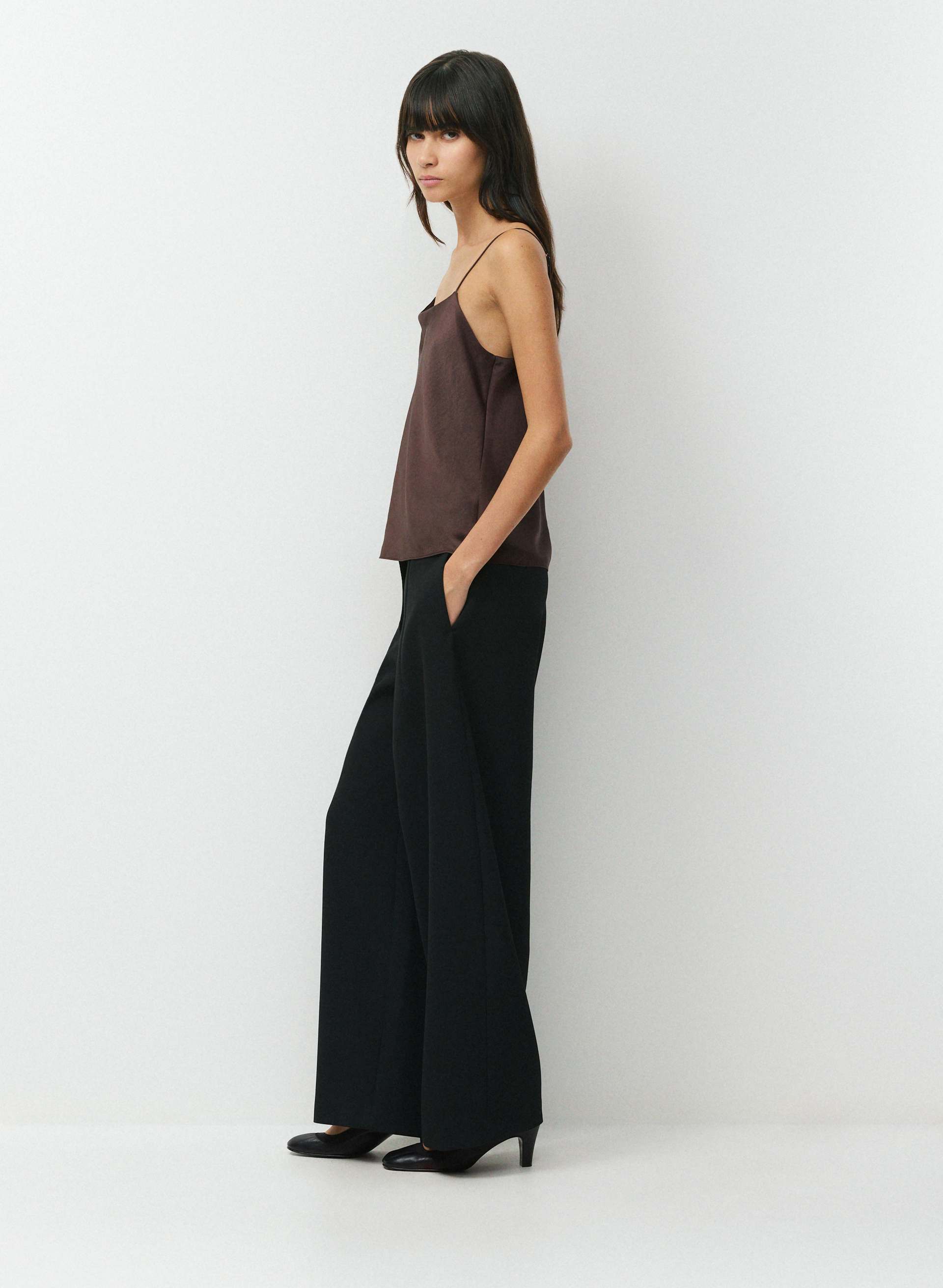 PRONTO SATIN CAMISOLE | Aritzia