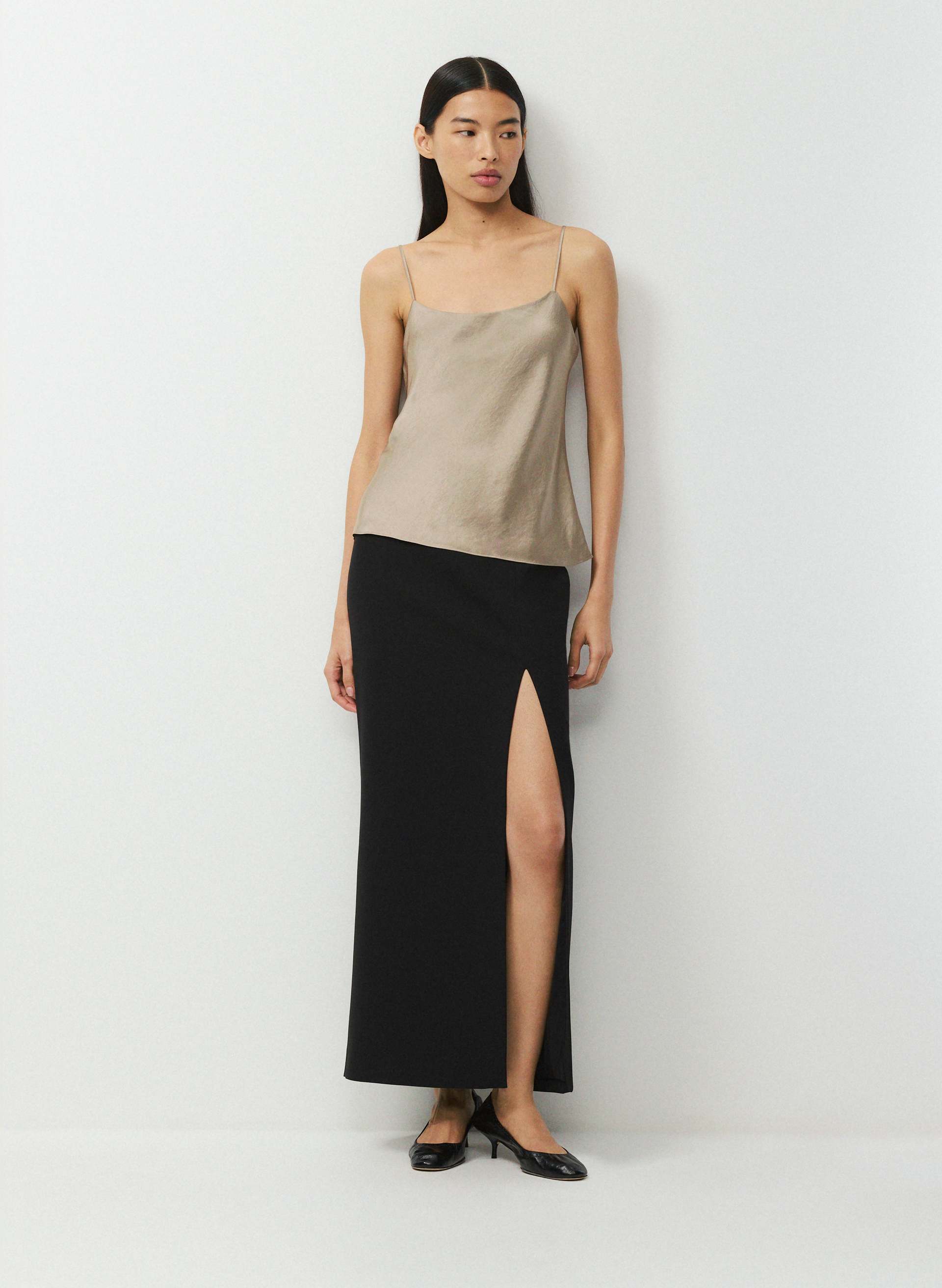 PRONTO SATIN CAMISOLE | Aritzia