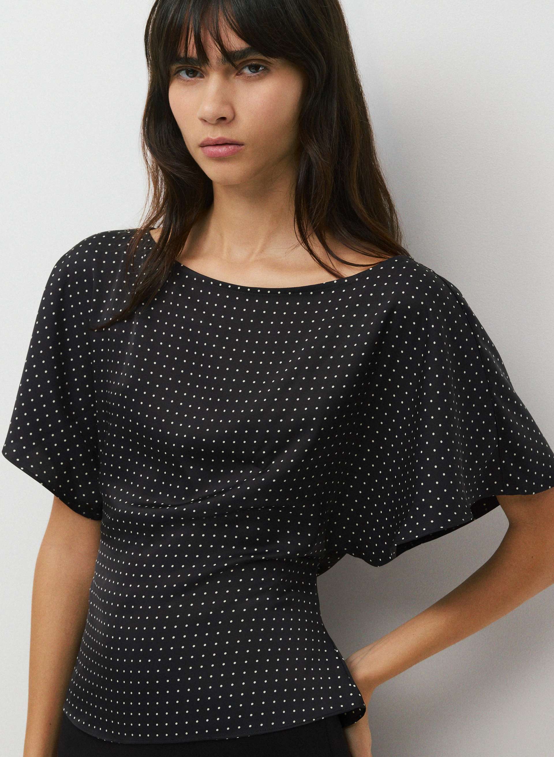 Ginger Satin Blouse | Aritzia CA