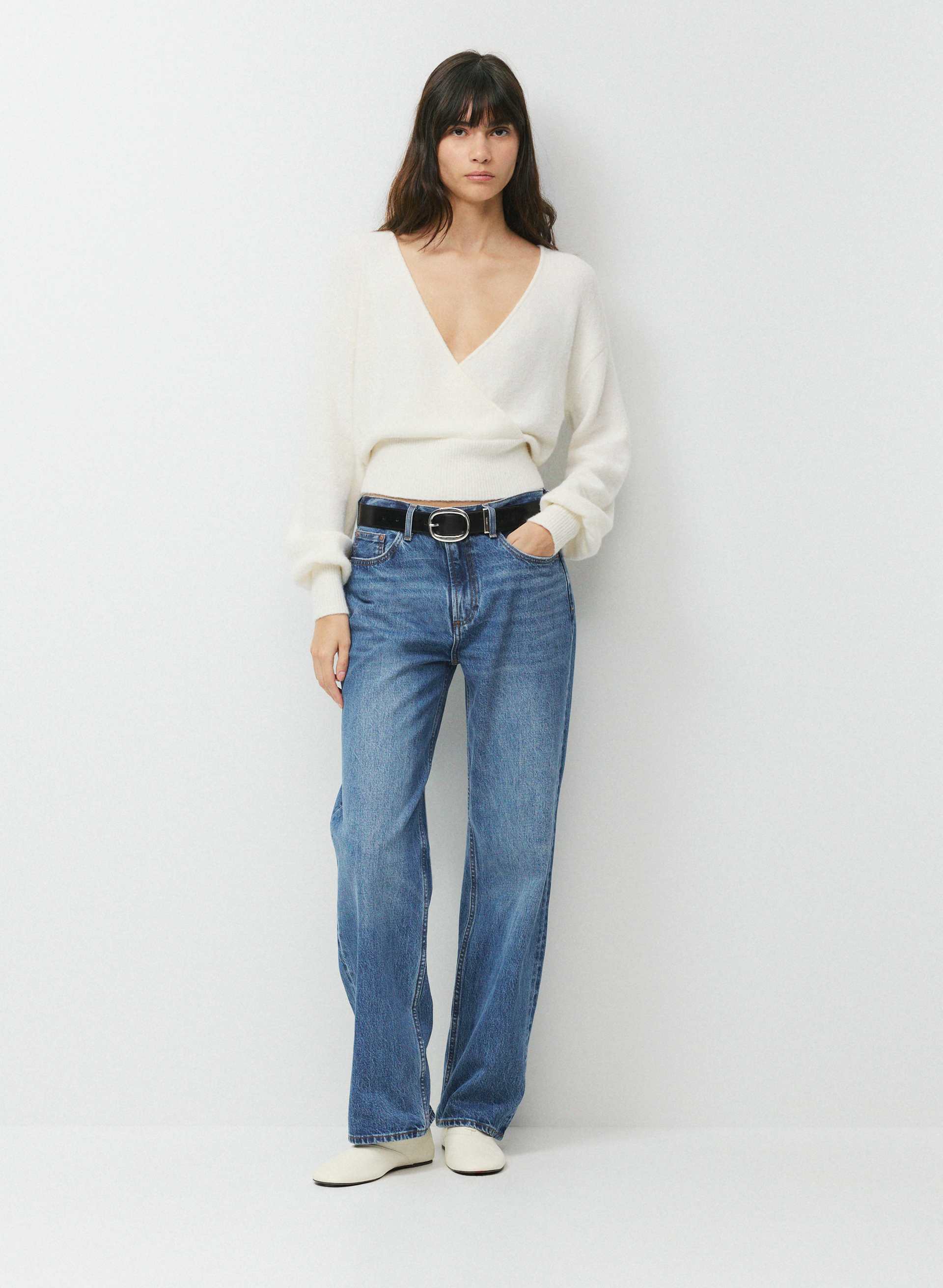 SOFTSPOKE™ DEAR WRAP SWEATER | Aritzia