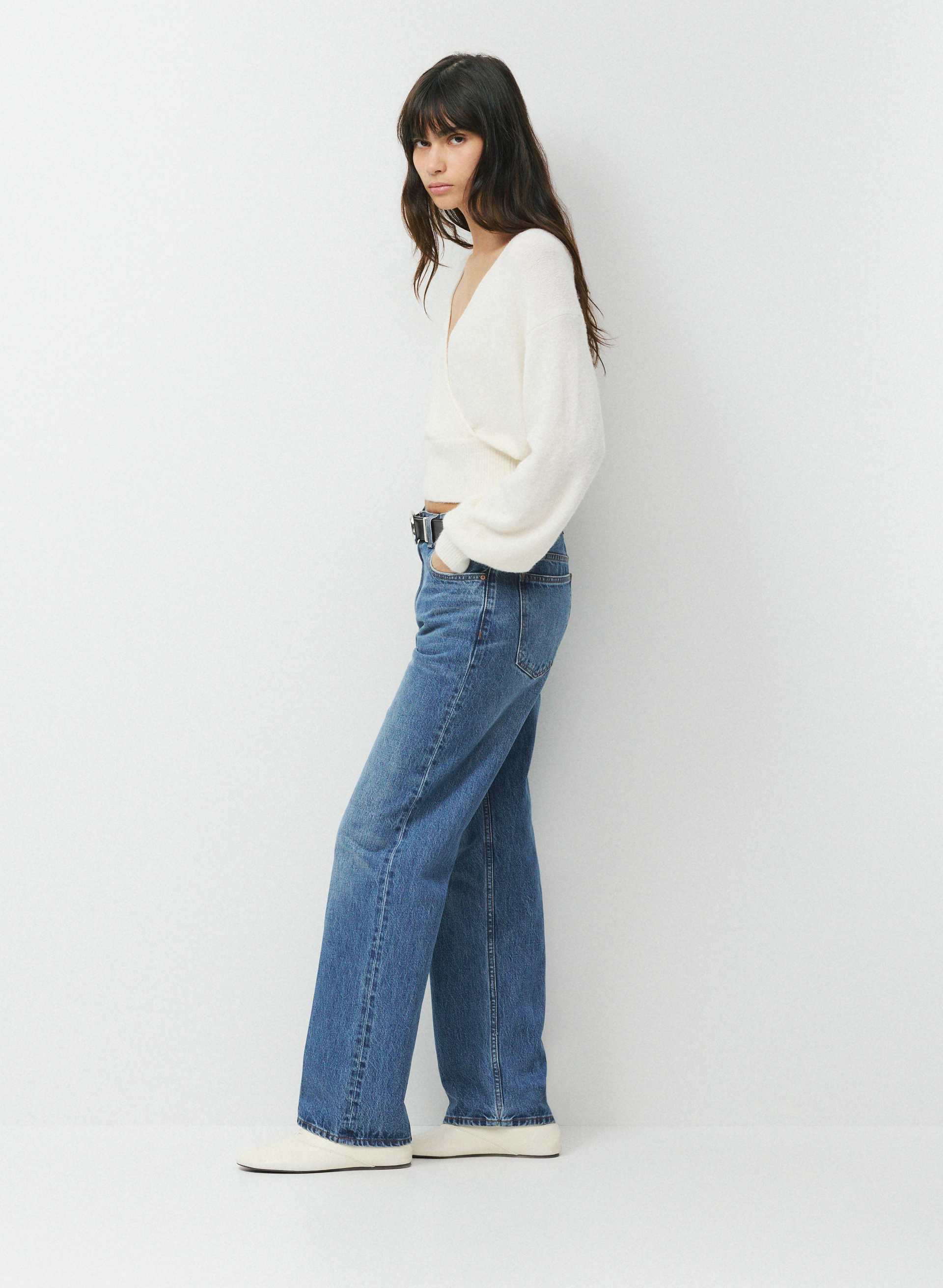 SOFTSPOKE™ DEAR WRAP SWEATER | Aritzia