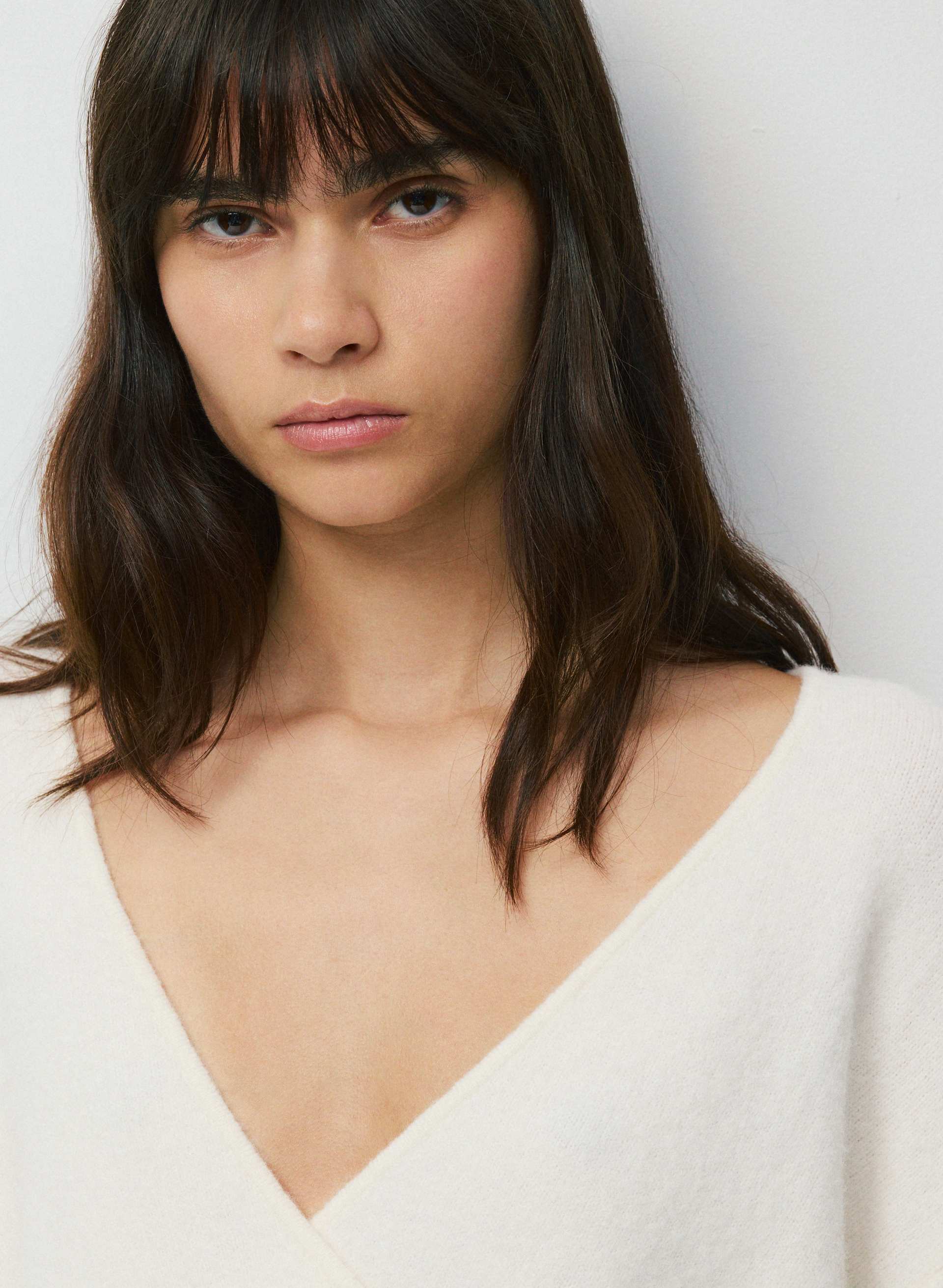SOFTSPOKE™ DEAR WRAP SWEATER | Aritzia