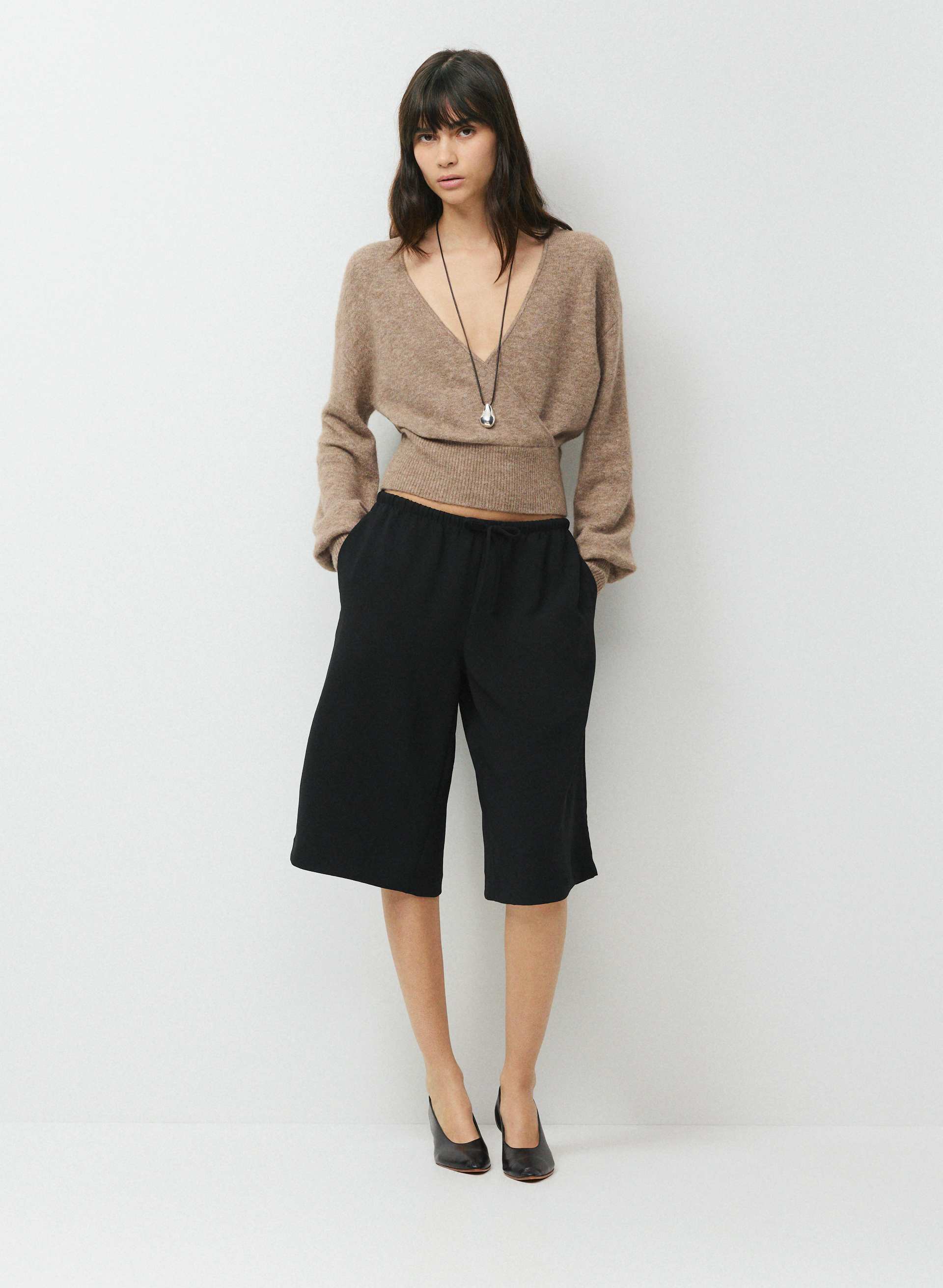 SOFTSPOKE™ DEAR WRAP SWEATER | Aritzia
