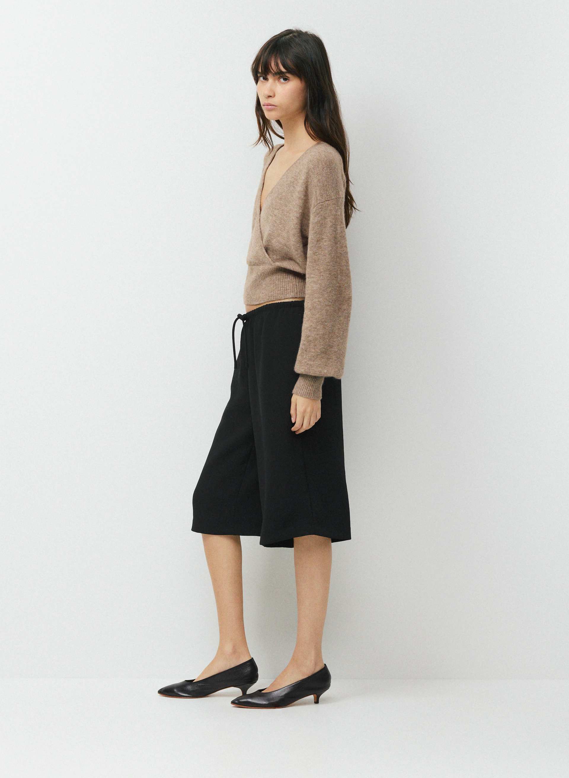 SOFTSPOKE™ DEAR WRAP SWEATER | Aritzia